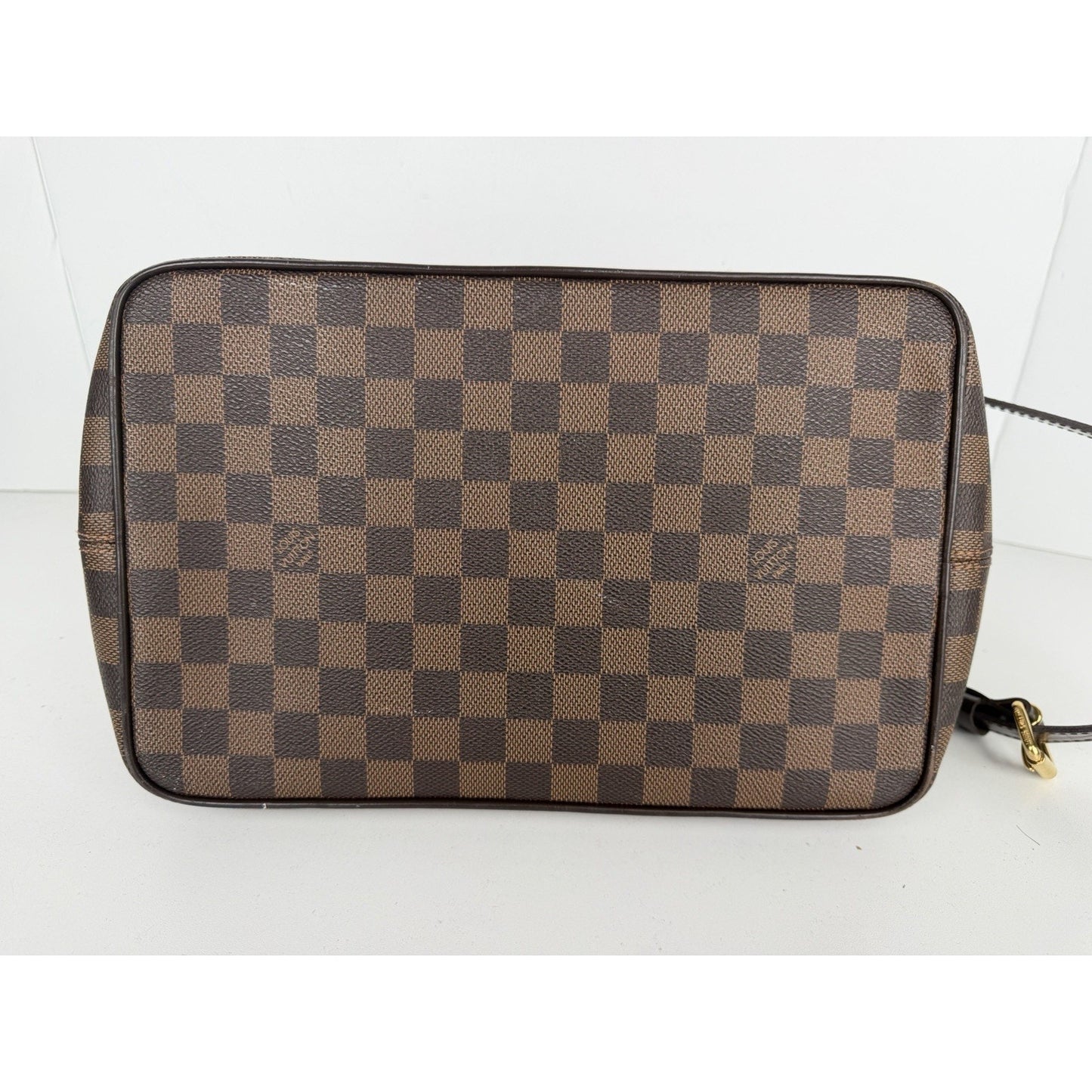Louis Vuitton Bergamo MM Bag in Damier Ebene Coated Canvas 2012 E-6