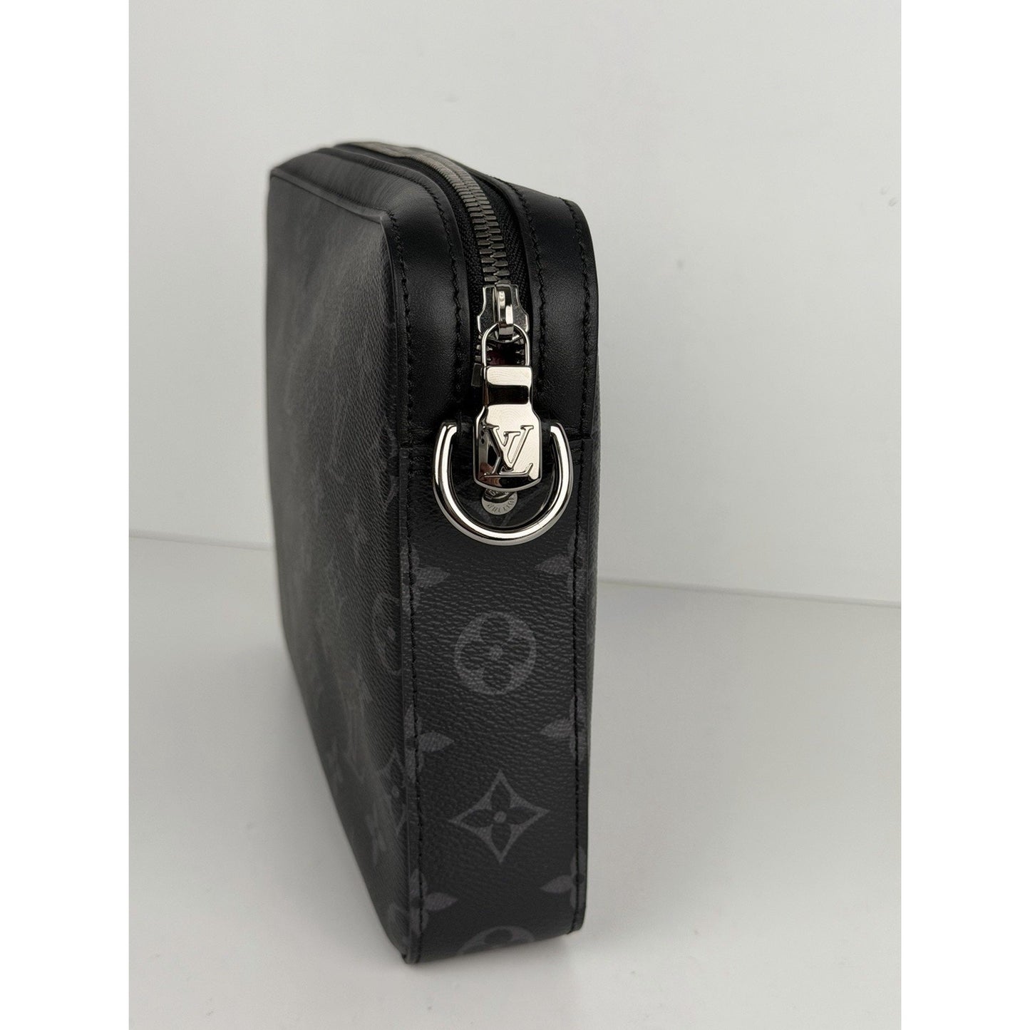 Louis Vuitton Monogram Eclipse Trio Messenger Bag in Black Coated Canvas NFC S
