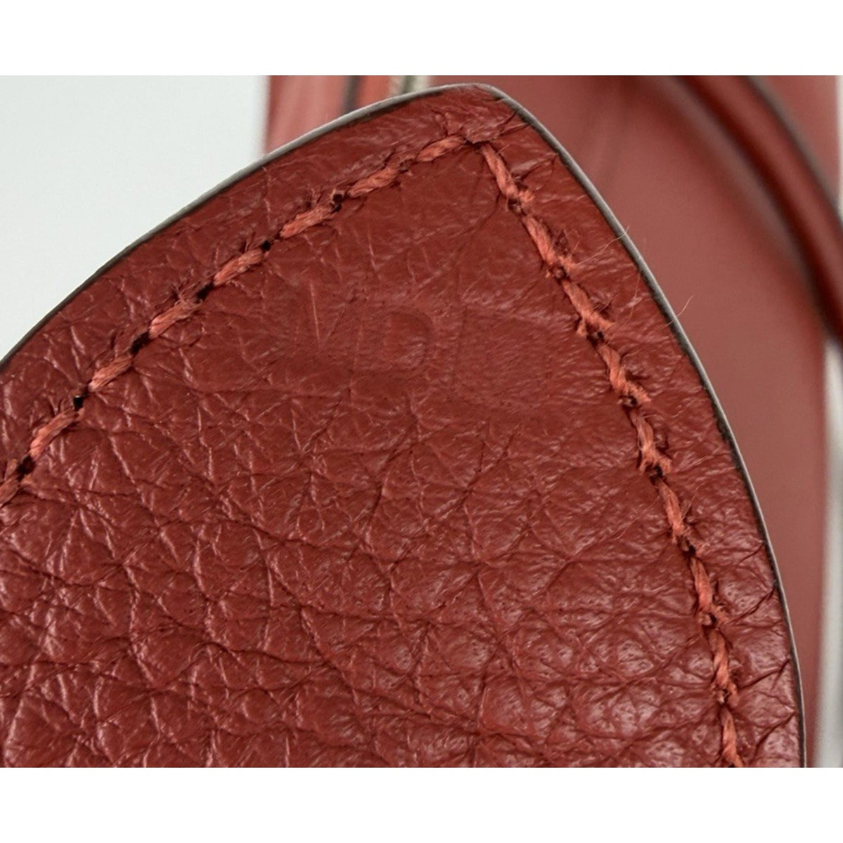 Hermes Clemence Atlas Shoulder Tote Bag 42 in Red Clemence Leather 2009 C-5