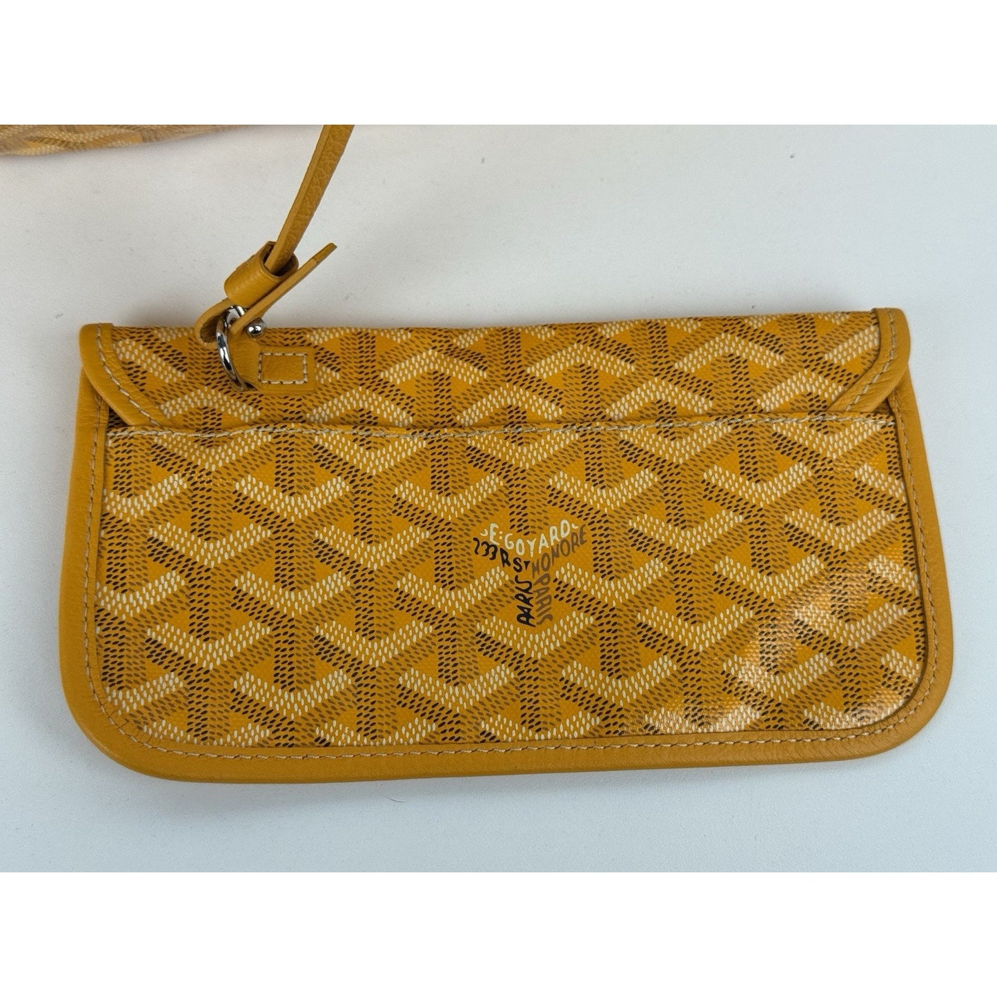 GOYARD Saint Louis PM Tote Bag Yellow
