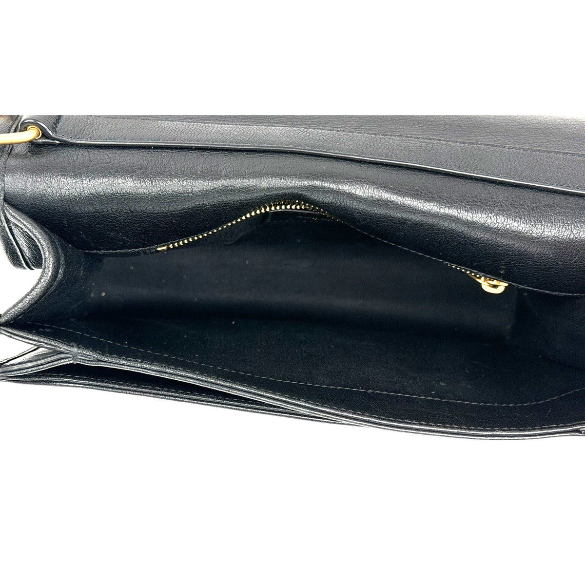 Yves Saint Laurent Becky Medium Shoulder Bag in Black Quilted Leather S-13