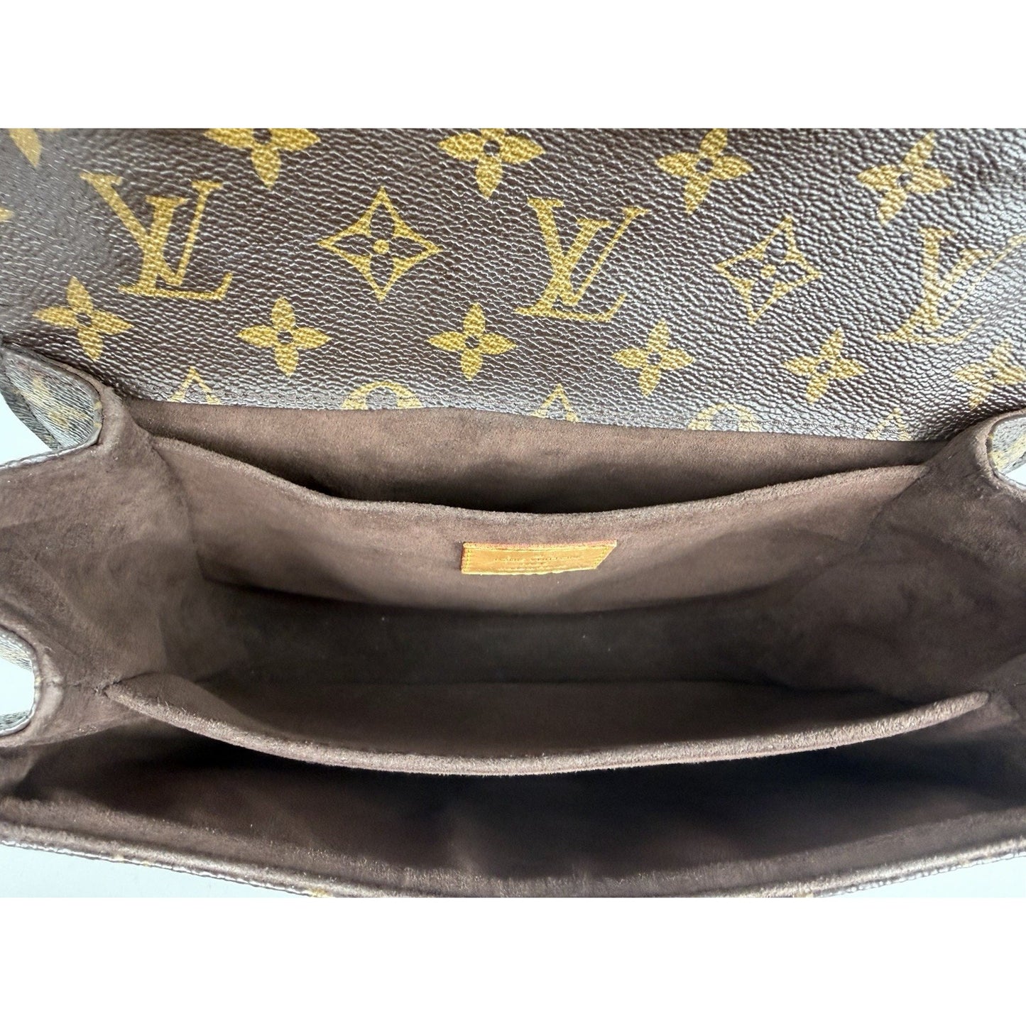 Louis Vuitton Pochette Metis Bag MM in Brown LV Monogram Coated Canvas 2017 C-1