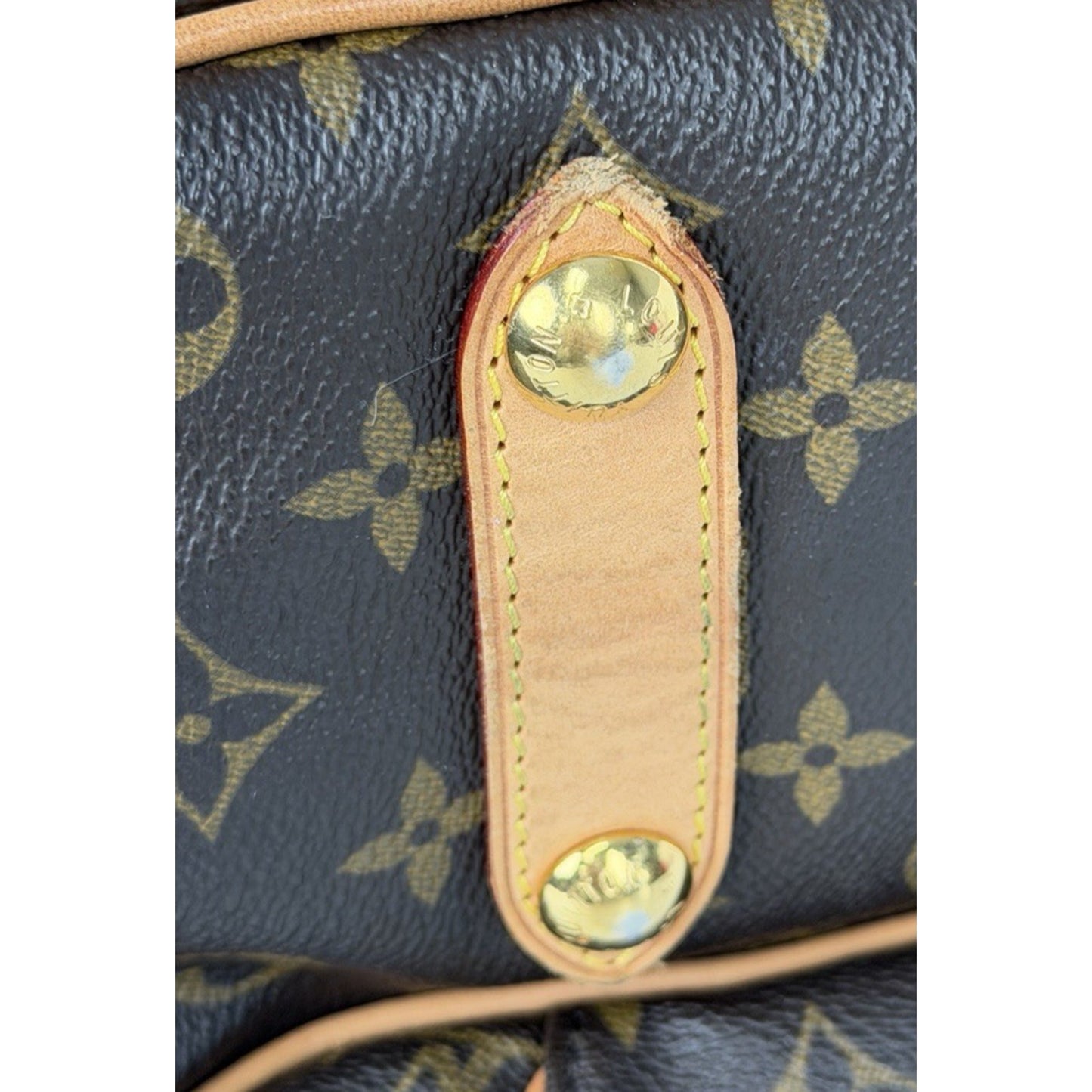 Louis Vuitton Monogram Galliera PM Hobo Bag in Brown Canvas S08