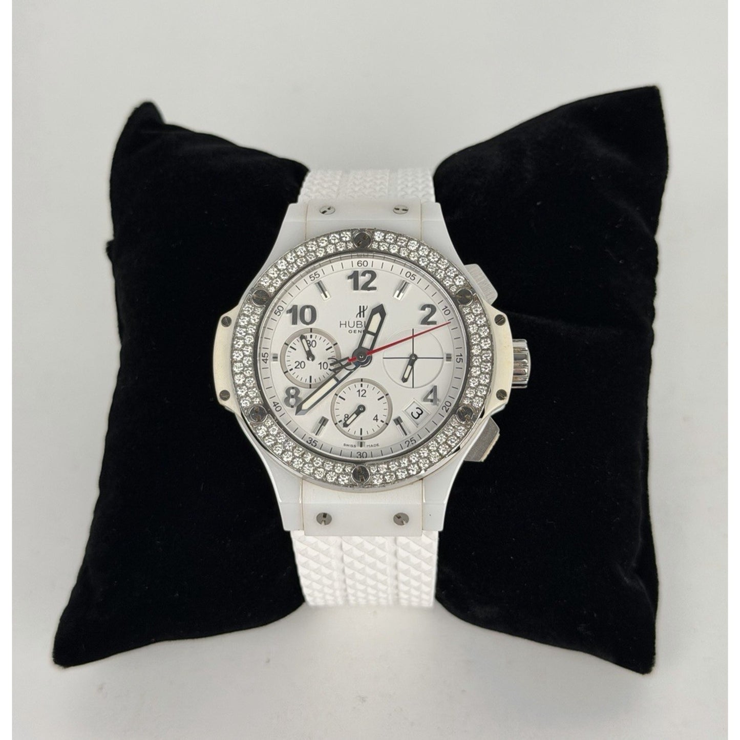 Hublot Big Bang Steel White Diamonds Chronograph 41mm Stainless Steel