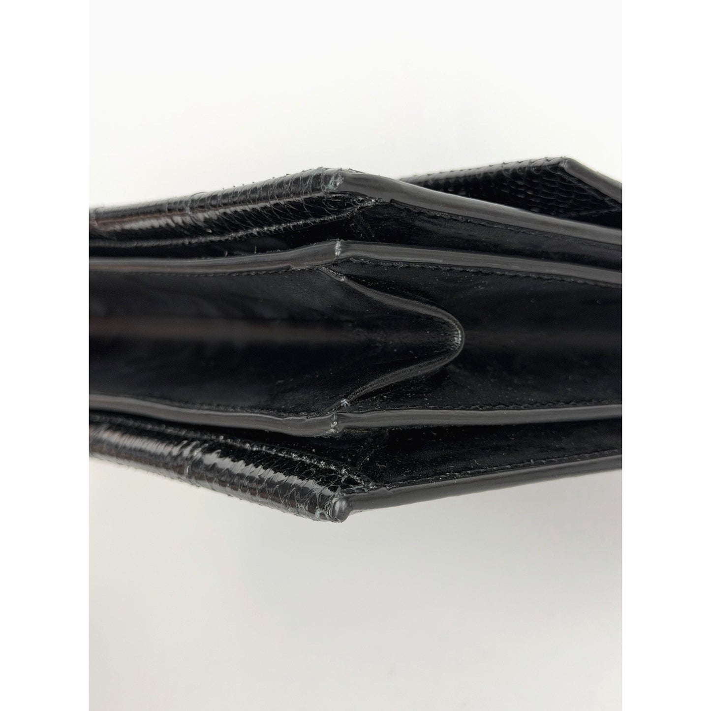 Saint Laurent Babylone Shoulder Bag Medium Black Leather with Silver Hardware S