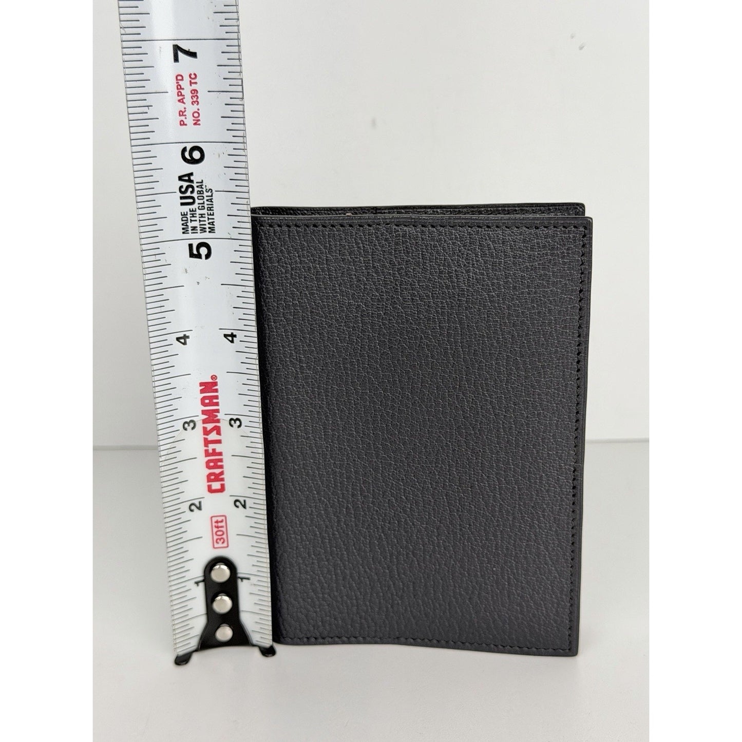 Hermes Simple GM Agenda Cover in Black Grained Leather 2015