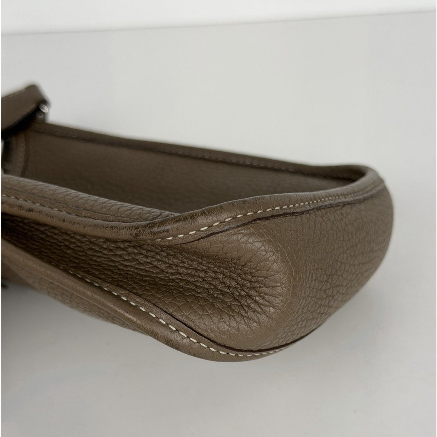 Hermes Evelyne TPM 16 in Etoupe Clemence Leather 2021 D9