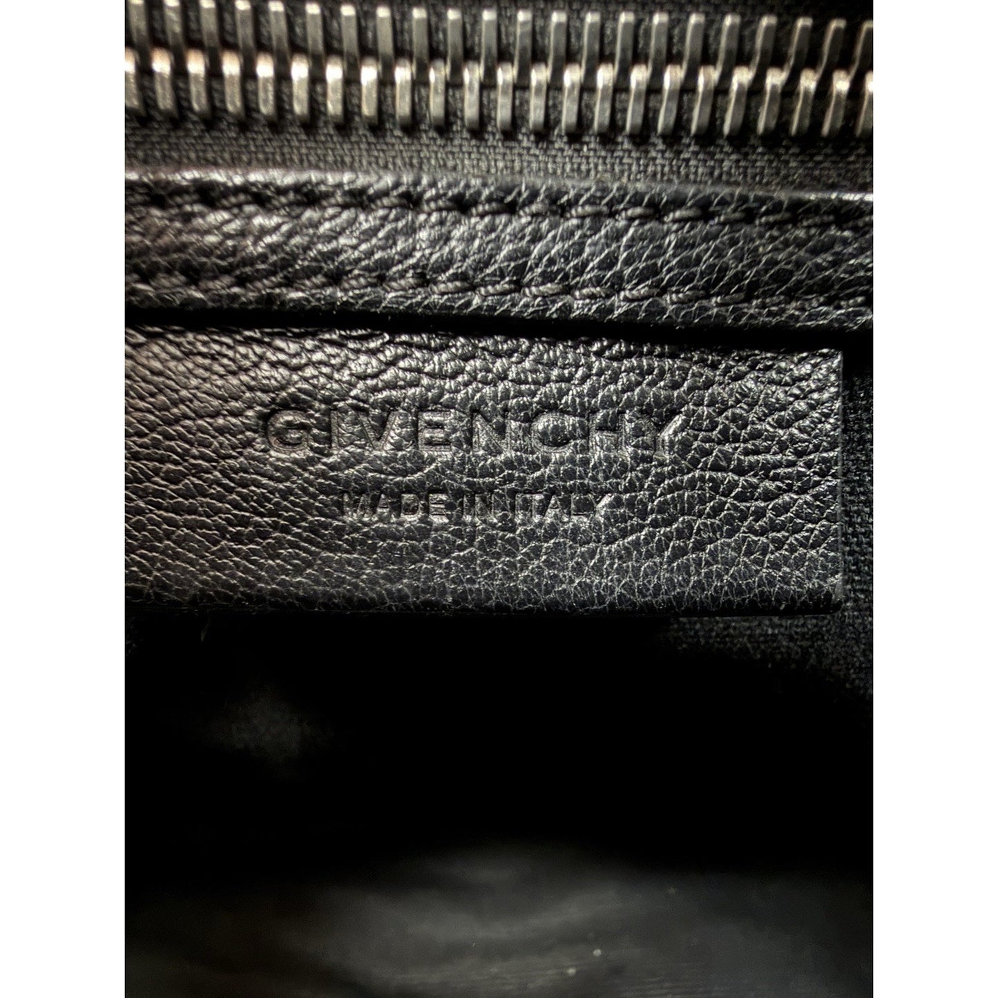Givenchy Mini Antigona Bag in Black Grained Goatskin Leather S04