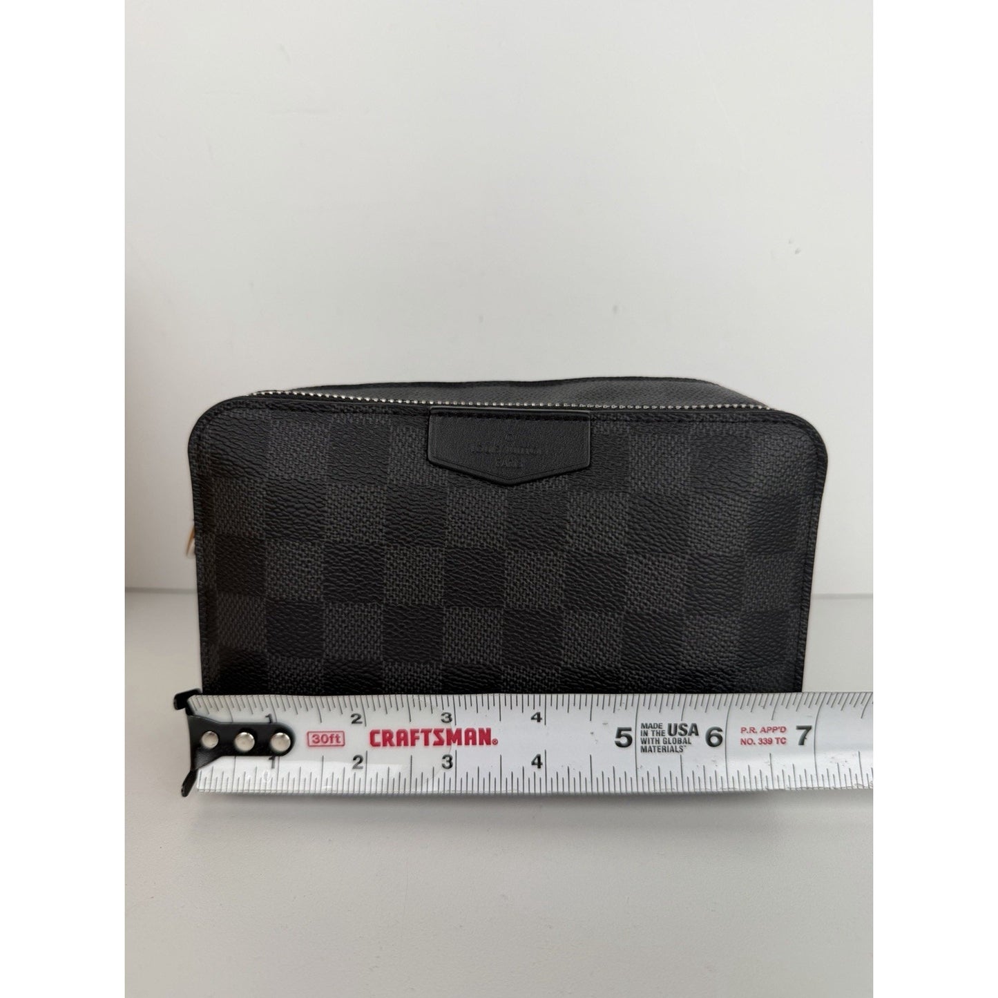 LOUIS VUITTON Damier Graphite Alpha Wearable Wallet Crossbody Bag NFC