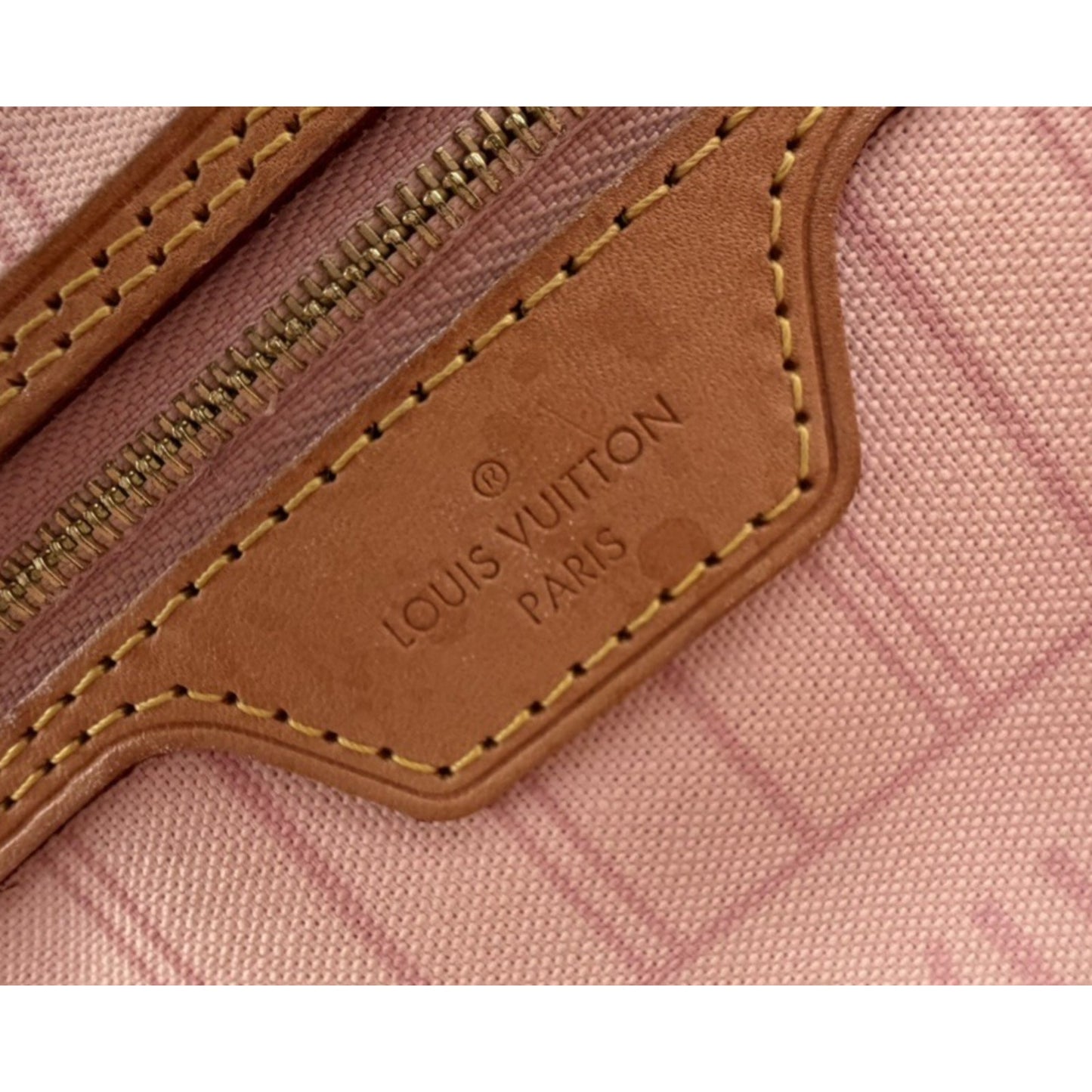 Louis Vuitton Neverfull MM Tote Bag in Damier Azur Coated Canvas NFC S