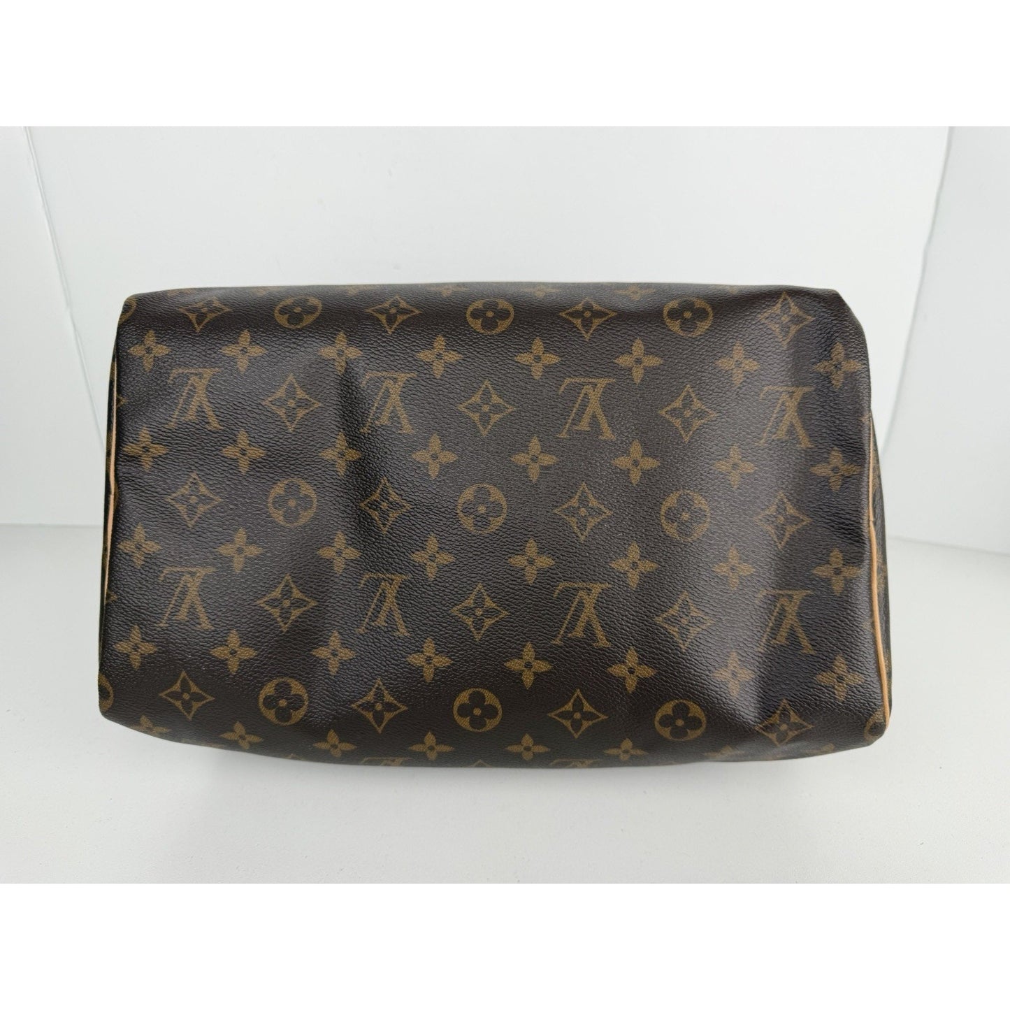 Louis Vuitton Speedy 30 Bag in LV Monogram Brown Coated Canvas NFC