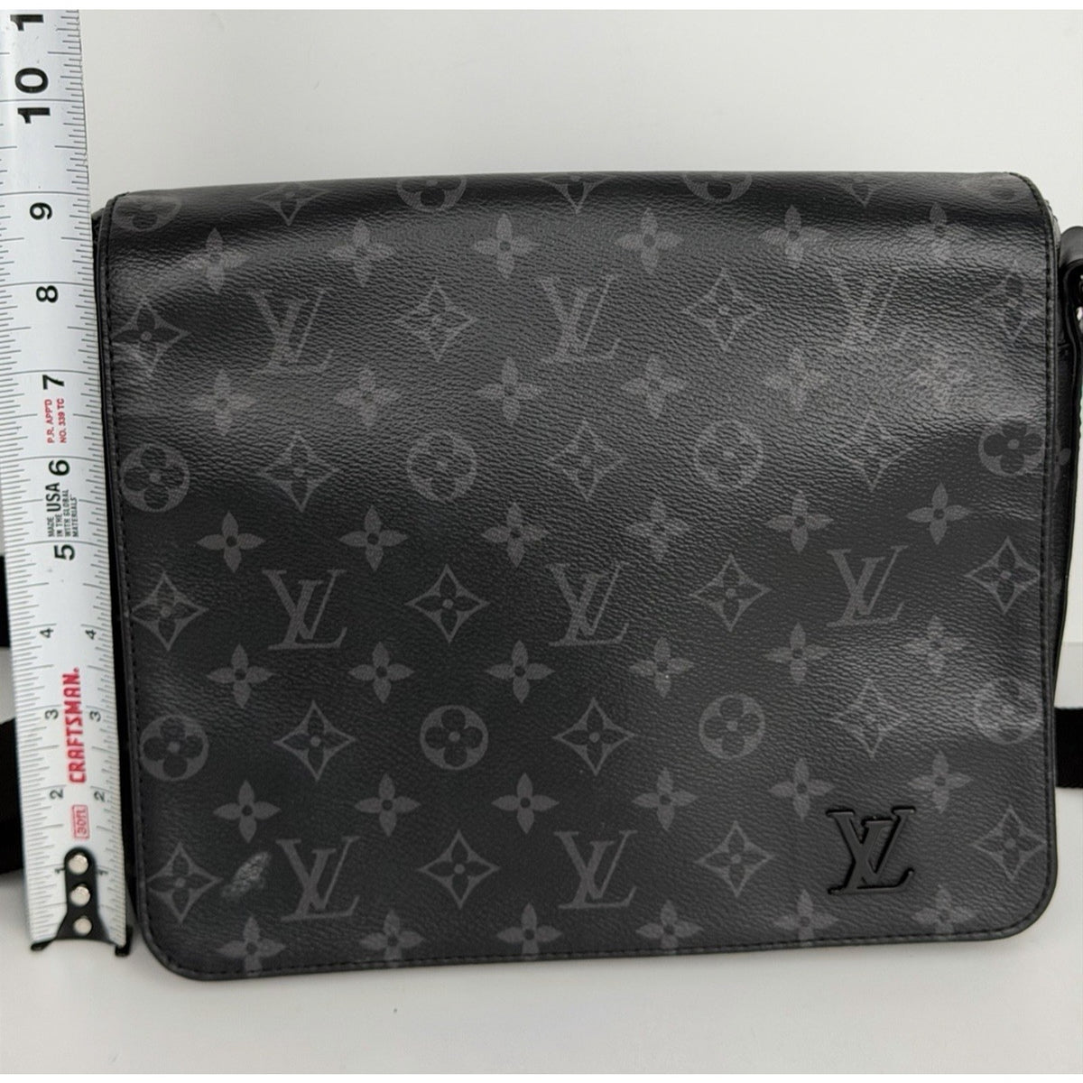 Louis Vuitton District PM Messenger Bag in Monogram Eclipse Canvas 2021 S11