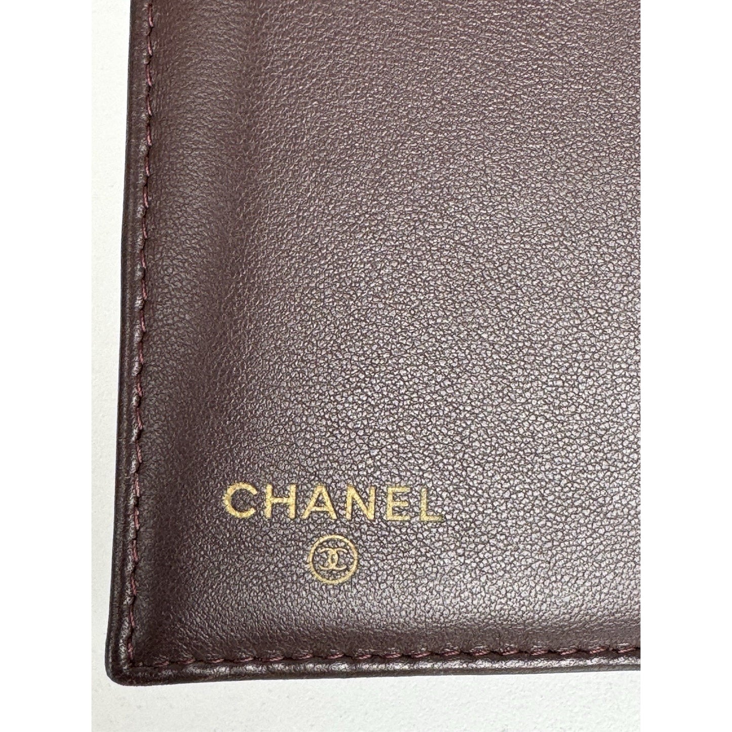 Chanel Large Flap Wallet in Black Diamond Quilted Lambskin w Gold Hardware B-9