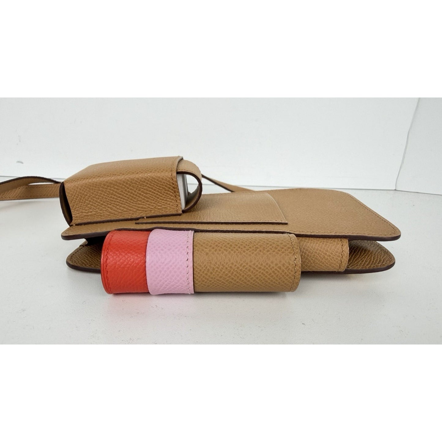 Hermes Hermesway Crossbody Phone Case Bag in Tri-Color Epsom 2022