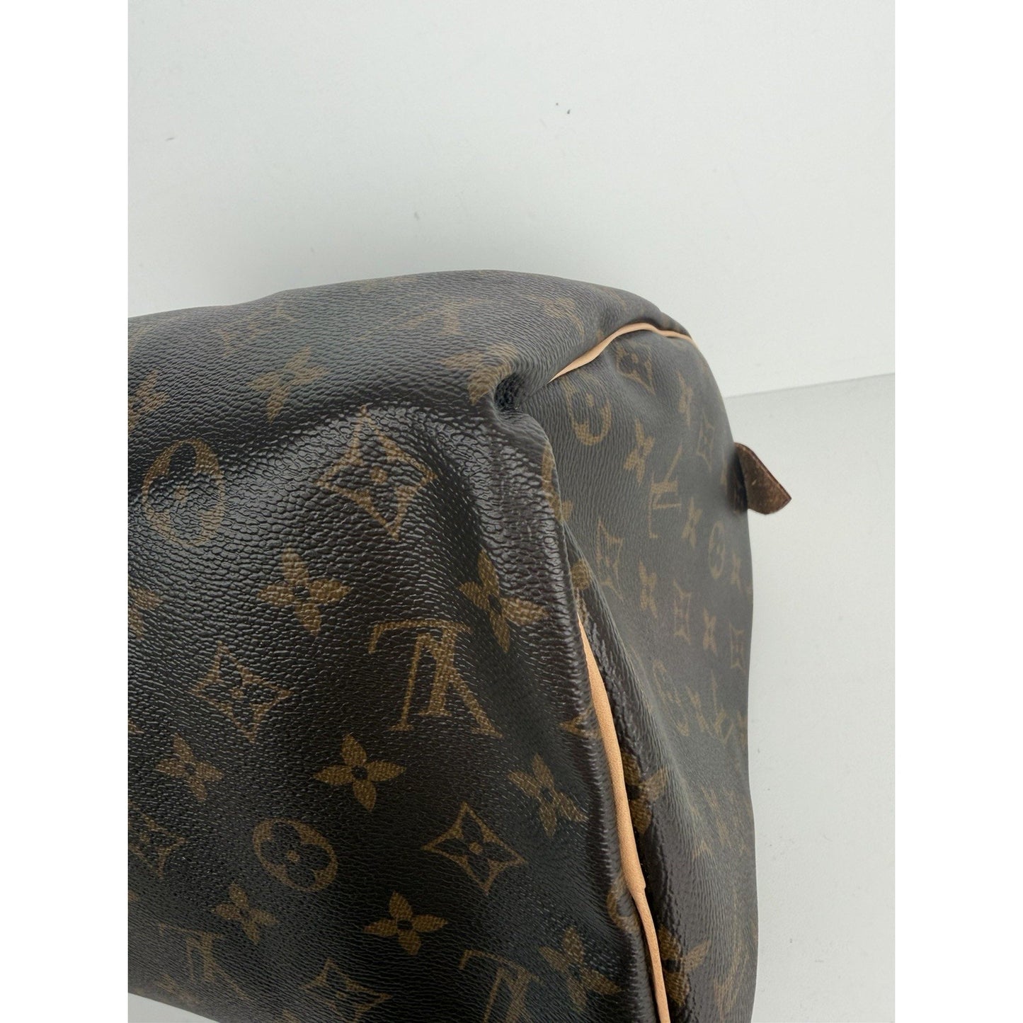 Louis Vuitton Speedy 30 Bag in LV Monogram Brown Coated Canvas NFC