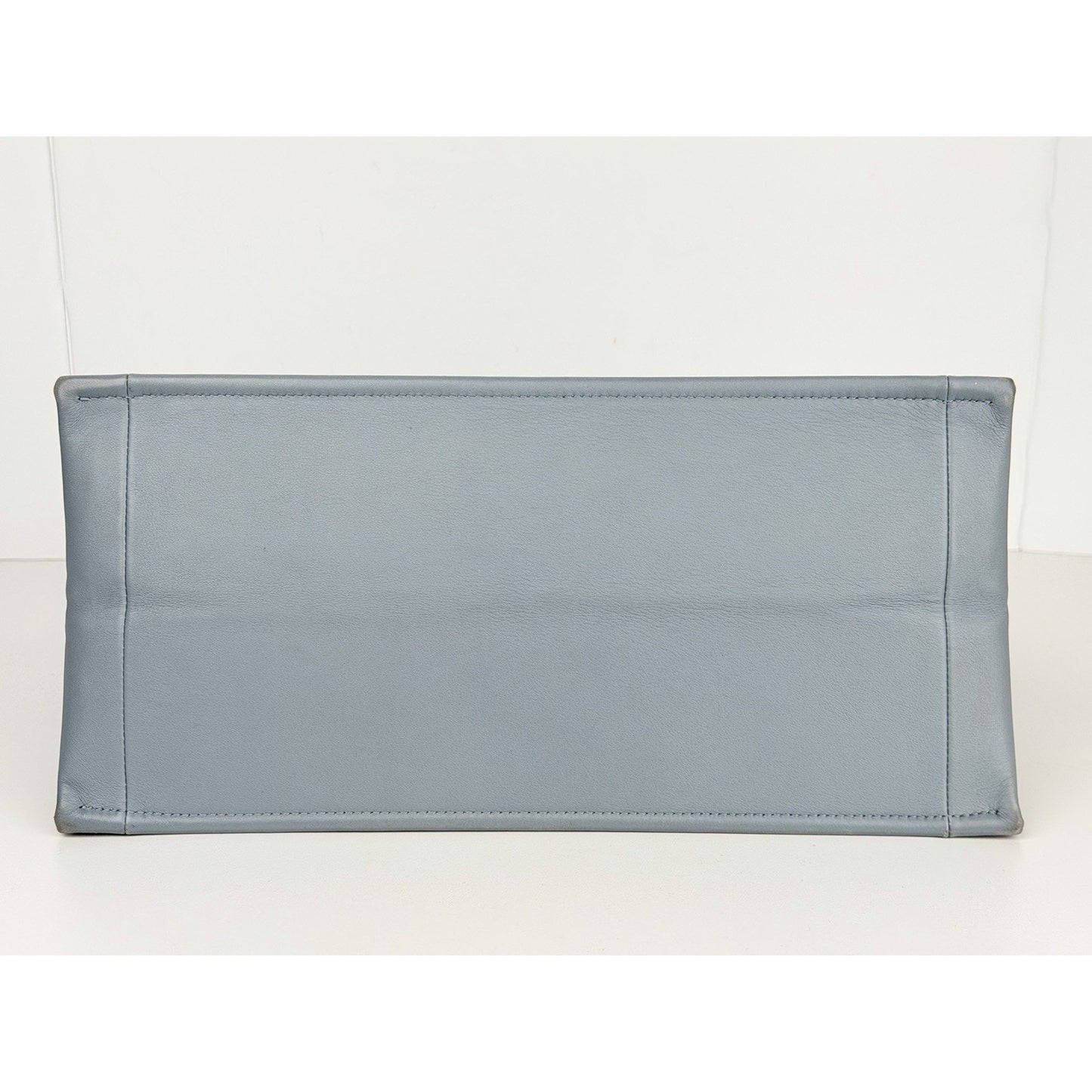Christian Dior Book Tote Bag Medium in Gray Calfskin Leather 2020 F3