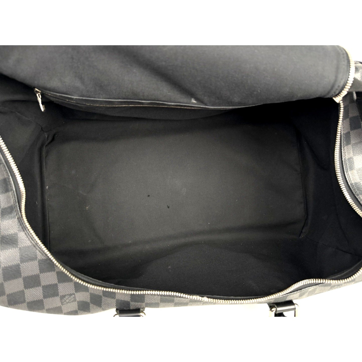 Louis Vuitton Damier Roadster Duffle Bag 50 in Graphite Coated Canvas 2008 S