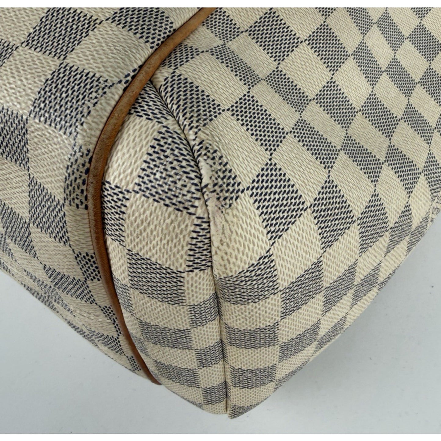 Louis Vuitton Totally MM Tote Bag in Damier Azur Coated Canvas 2013 S