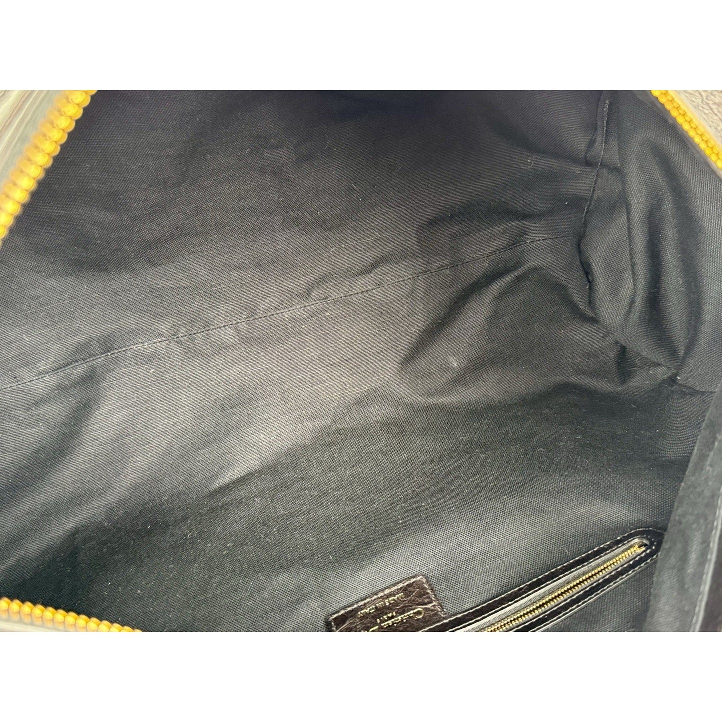 Christian Dior D-Journey Bag Eggplant Crinkled Calfskin Gold Hardware