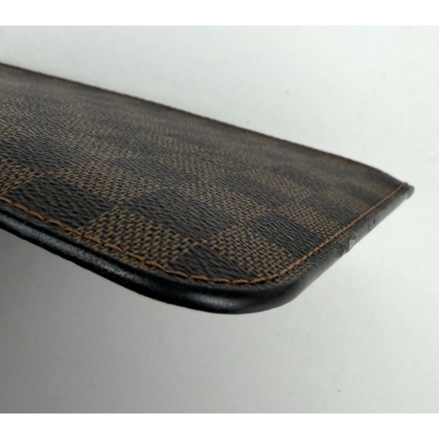 Louis Vuitton Neverfull MM Pochette in Damier Ebene Coated Canvas 2020 K2