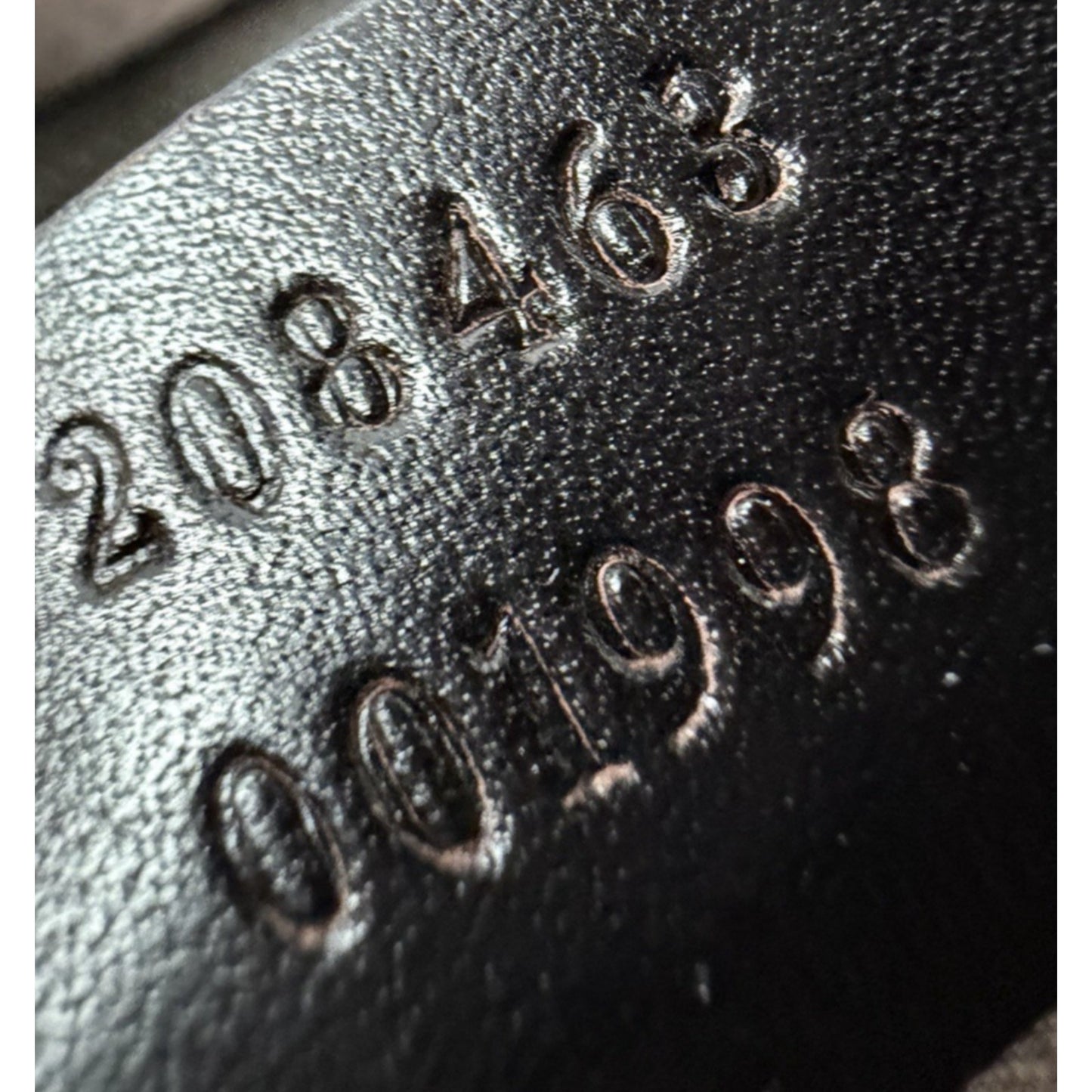 GUCCI Guccissima GG Unisex Brown Leather Briefcase Large S