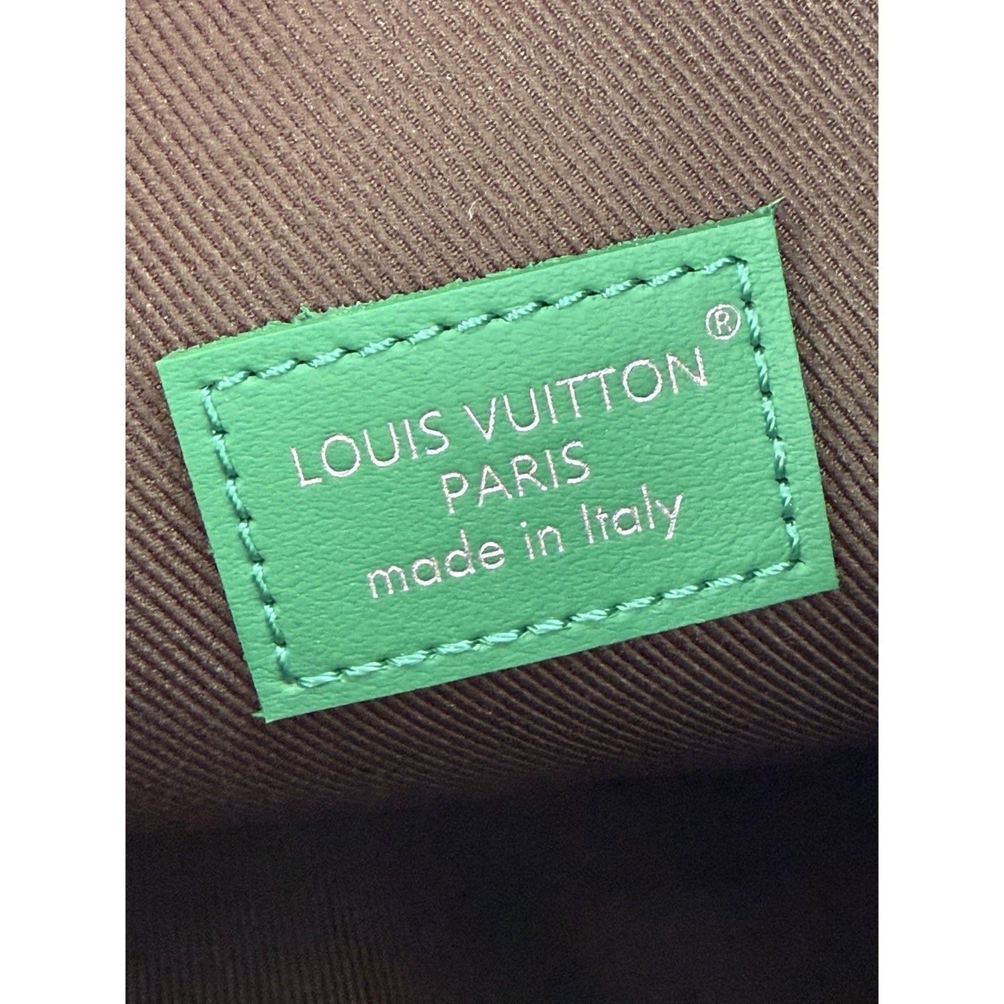 Louis Vuitton Golf Accessories Pouch Clutch in Brown Monogram Coated Canvas S15