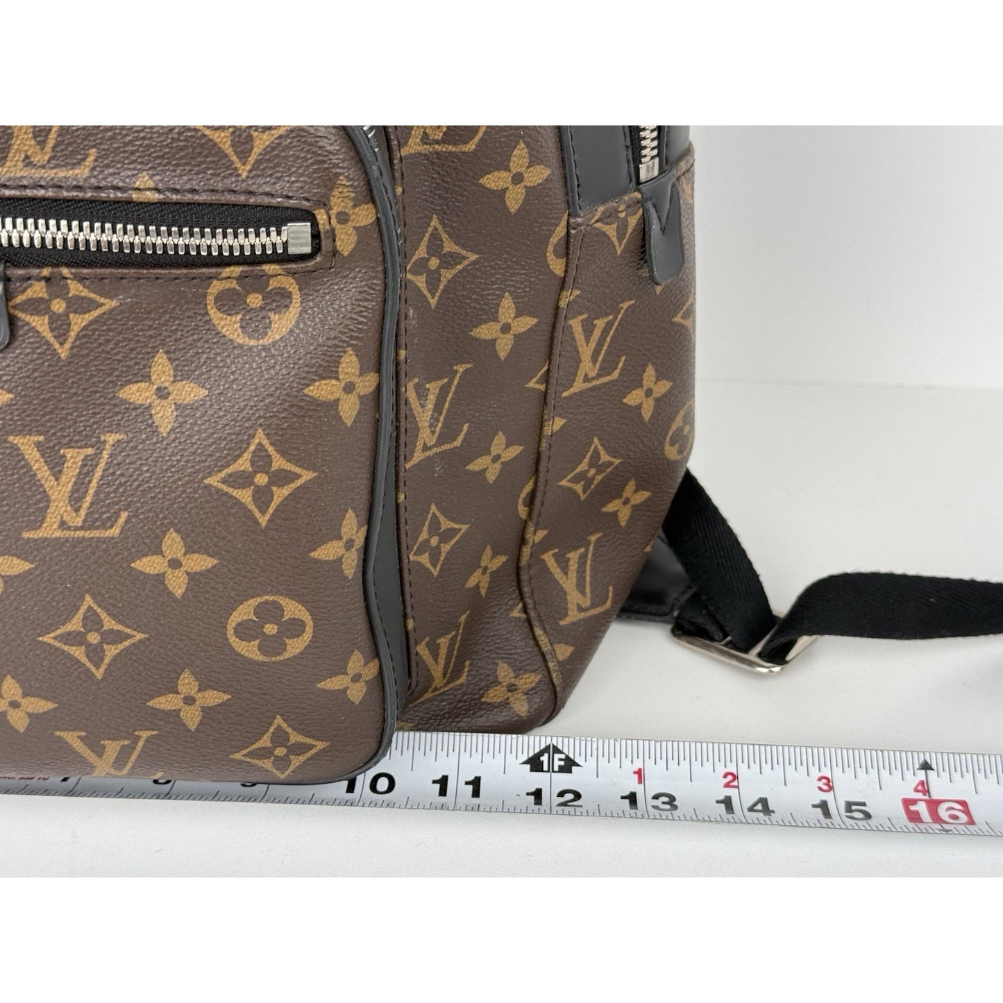 LOUIS VUITTON Louis Vuitton Monogram Macassar Josh Backpack
