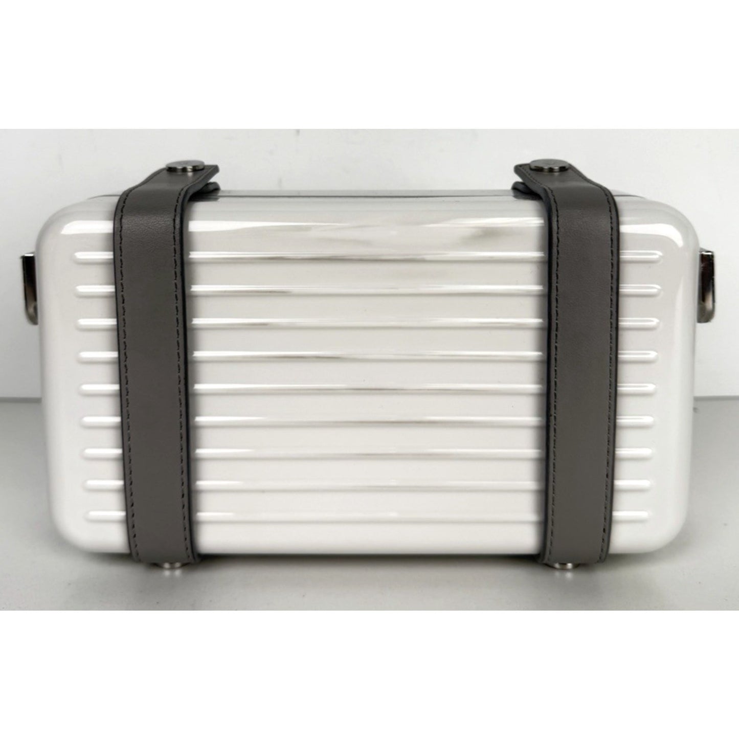 Rimowa Personal Polycarbonate Cross-Body Mini Bag in White S-08