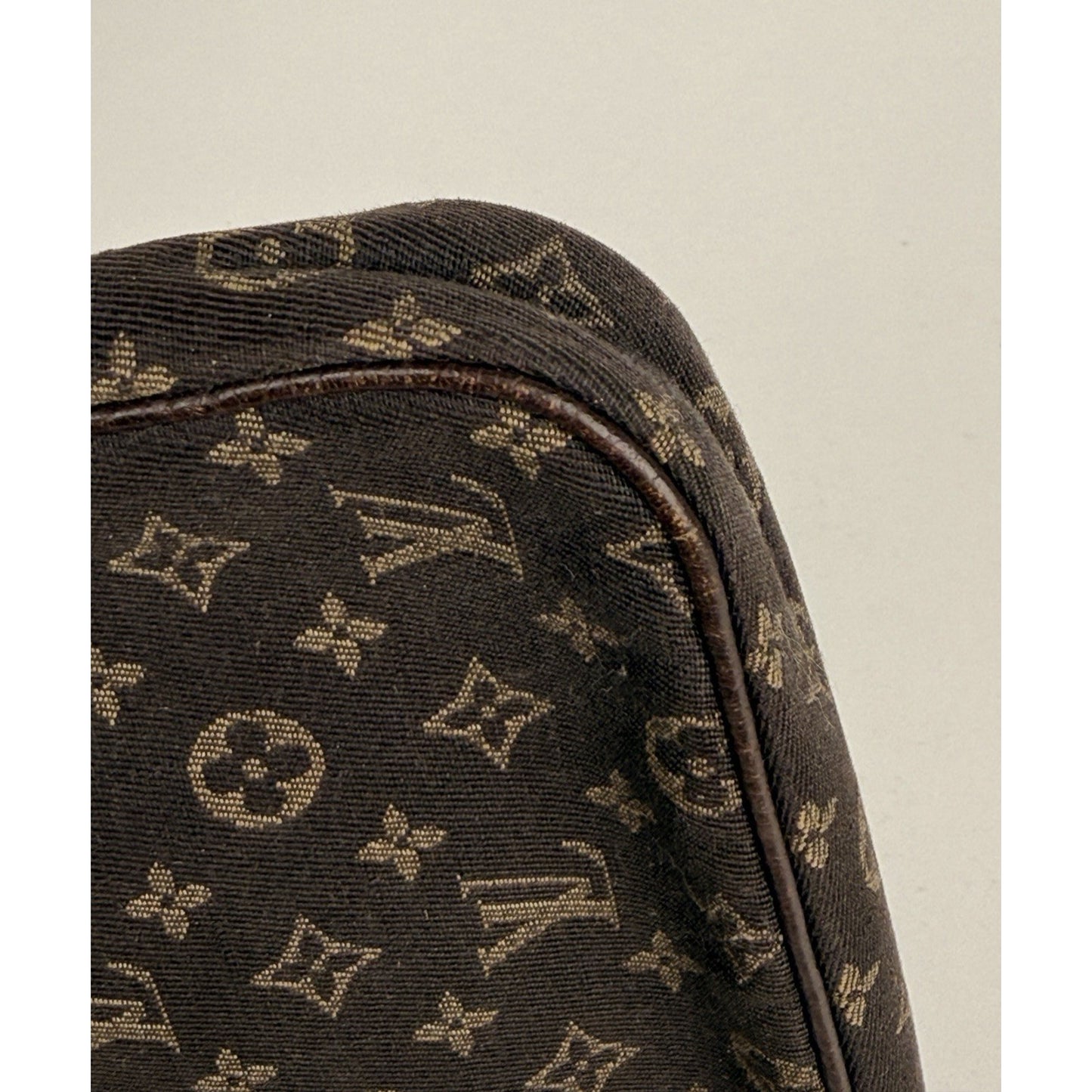 Louis Vuitton Mini Pochette Wristlet Bag in Brown Monogram Canvas 2008 S10