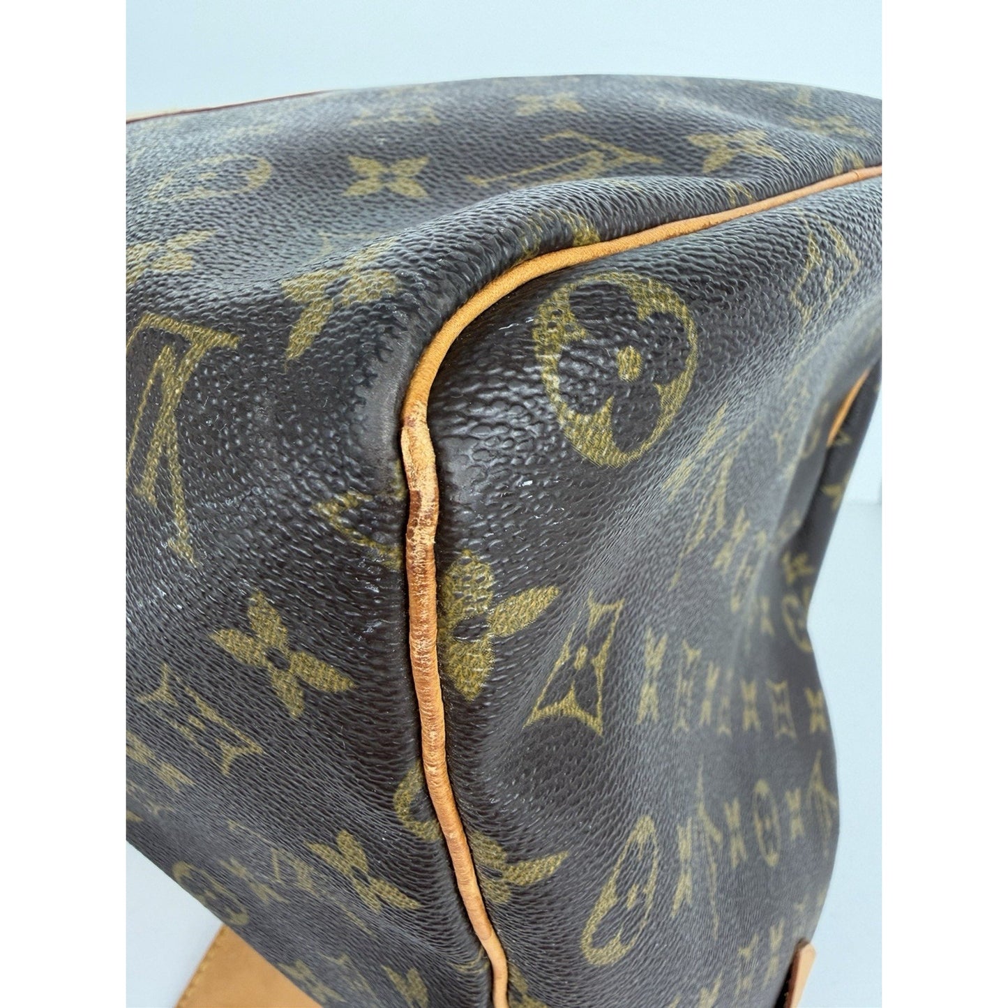 Louis Vuitton Monogram Keepall Duffle Bag 45 Vintage in Brown LV Monogram 1996 S