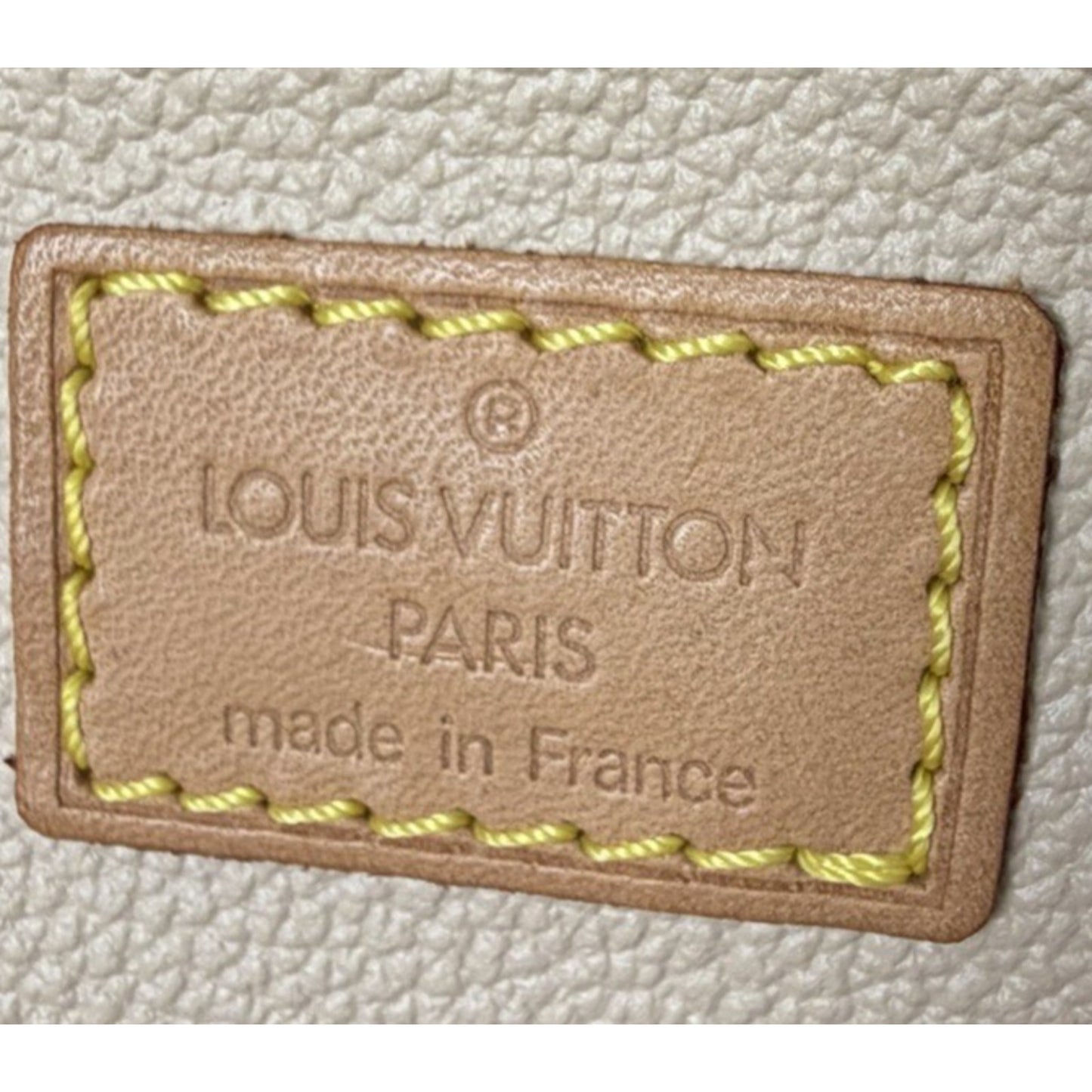 Louis Vuitton Monogram Trousse Demi Ronde Cosmetic Pouch Bag in Brown S07