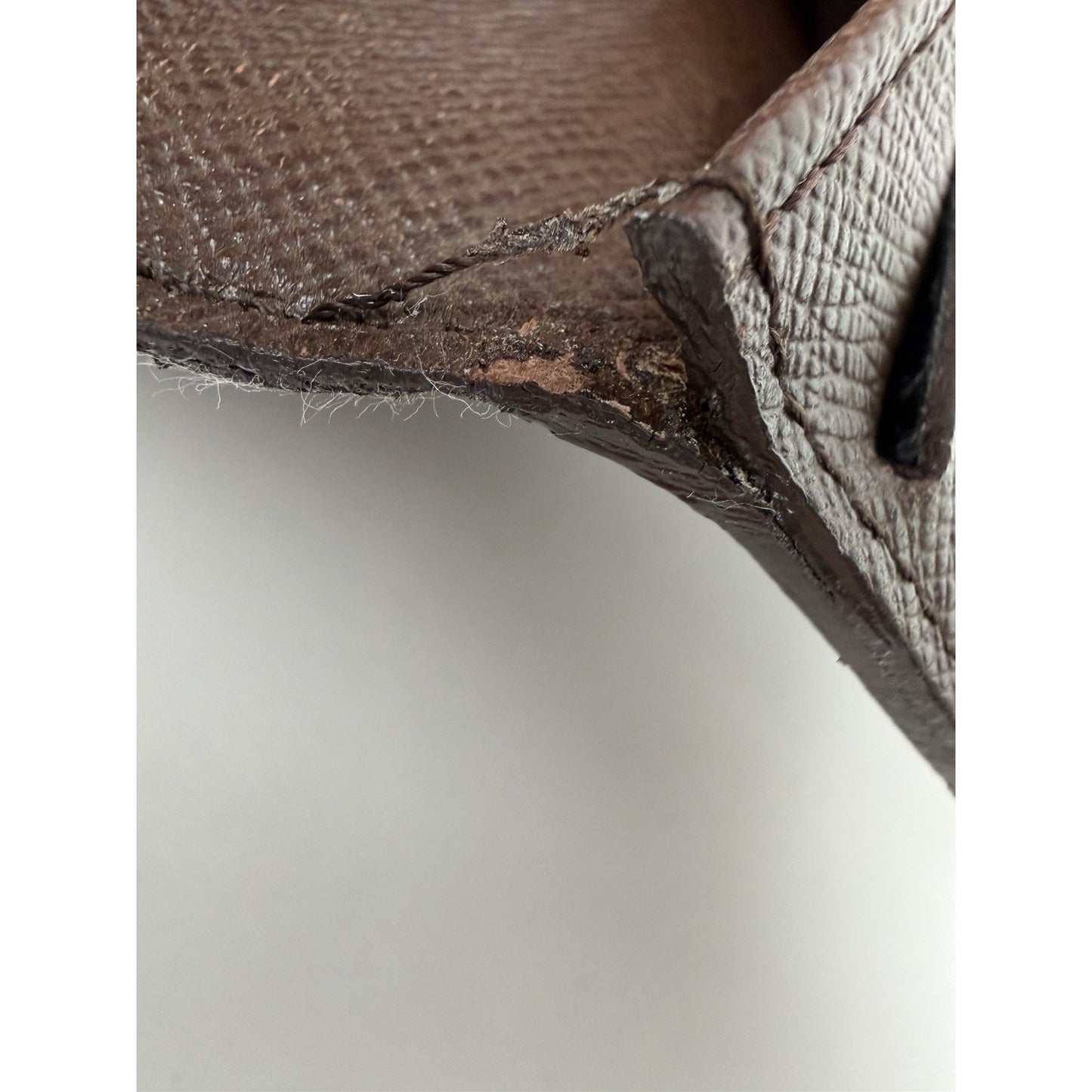 Louis Vuitton Sarah Wallet in Damier Ebene Coated Canvas 2003