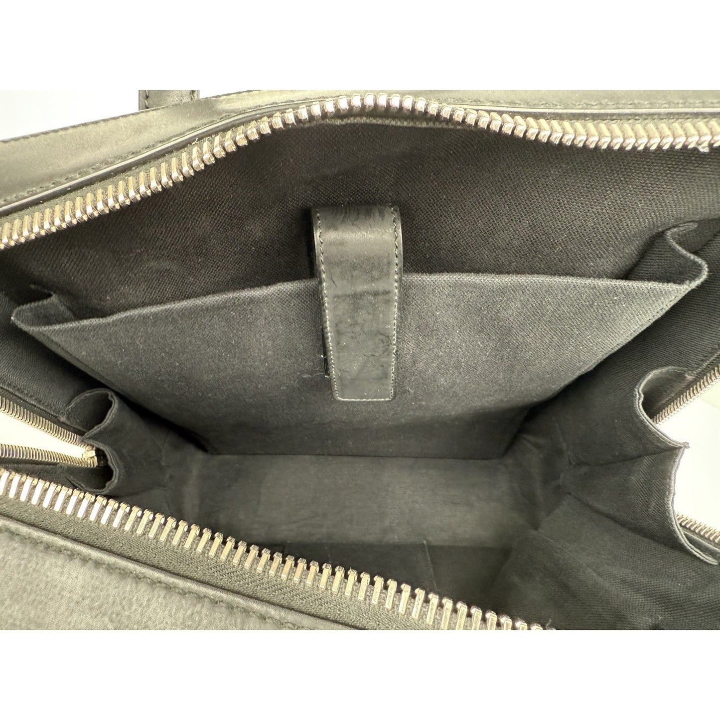 Gucci GG Supreme Black/Grey Coated Canvas Vintage Web Backpack
