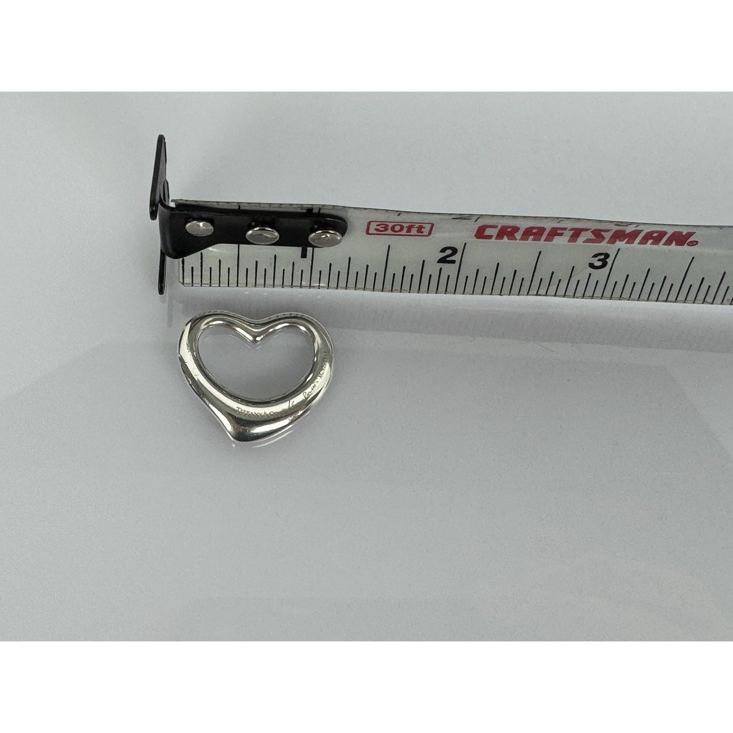 Tiffany & Co. Open Heart Pendant – Sterling Silver