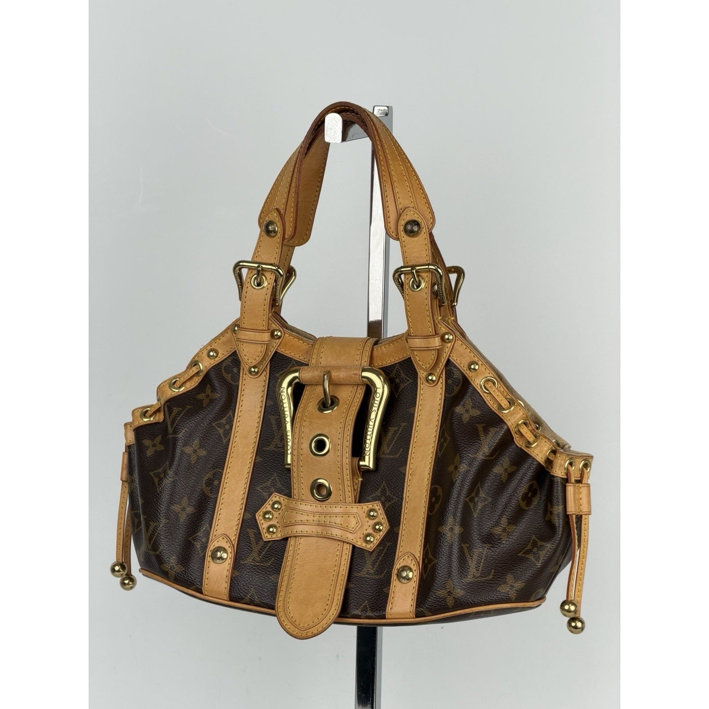 Louis Vuitton LV Monogram Theda GM Vintage Satchel Bag (2004)