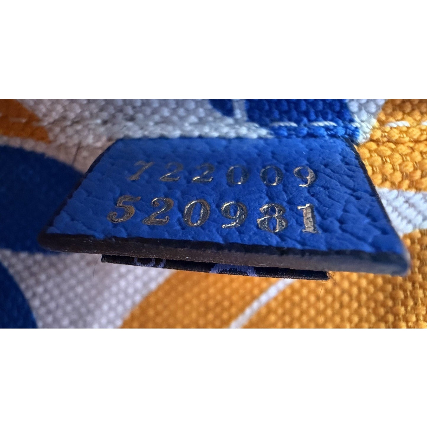 Gucci x Adidas Horsebit Small in Blue and White Leather Shoulder Bag 1955 S10