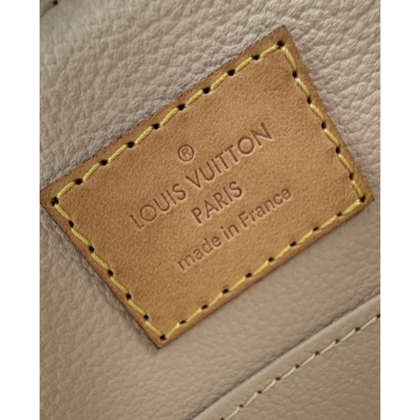 Louis Vuitton Monogram Trousse Demi Ronde Cosmetic Pouch Coated Canvas 2013 S10