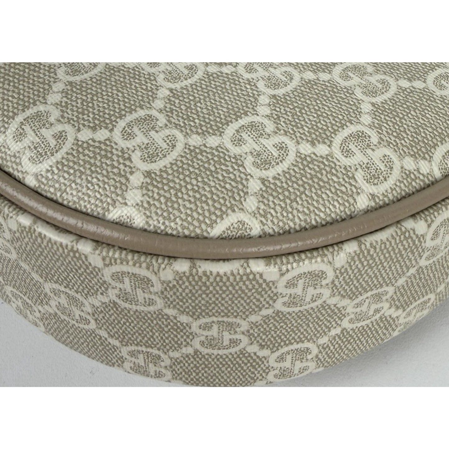 Gucci GG Supreme Crescent Mini Half-Moon Shoulder Bag in Coated Canvas S-07