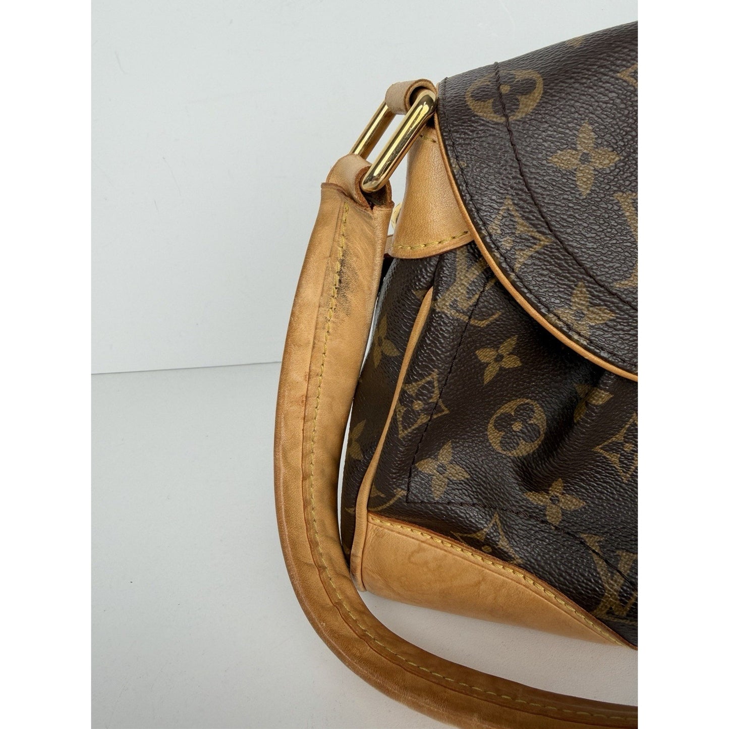 Louis Vuitton Beverly MM Monogram Canvas Shoulder Handbag (2008)