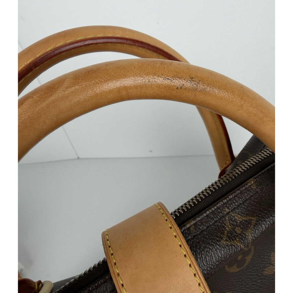 Louis Vuitton Vintage Manhattan Bag GM in Brown Monogram Coated Canvas 2005 S