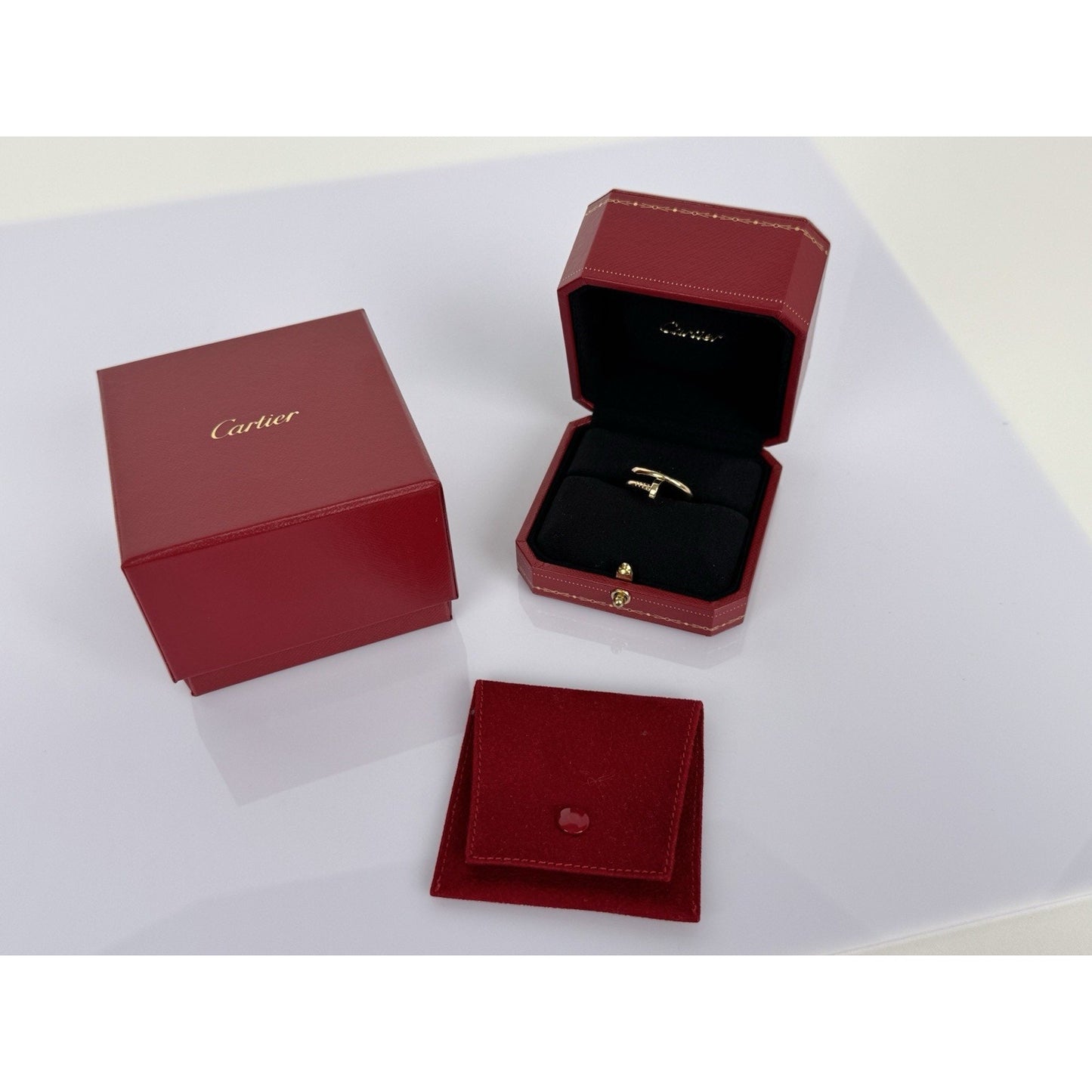 Cartier Juste un Clou Ring in 18K Yellow Gold, Size 4.5 (Fits Like Size 7)