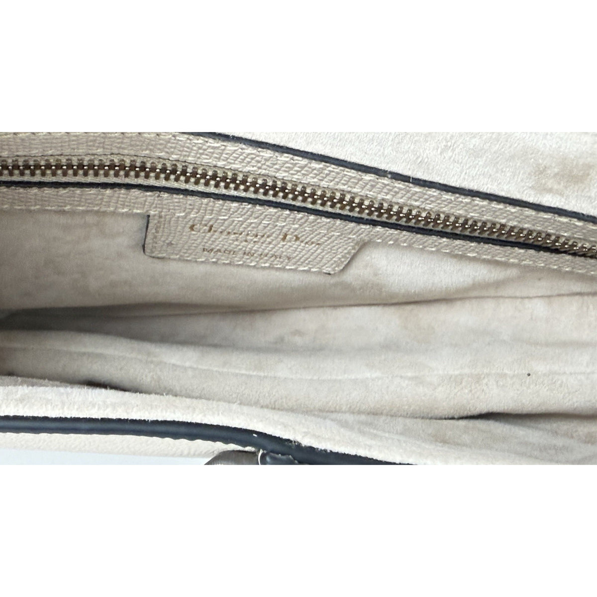 Christian Dior Saddle Bag in Beige Latte Grained Calfskin Leather 2025 D-05