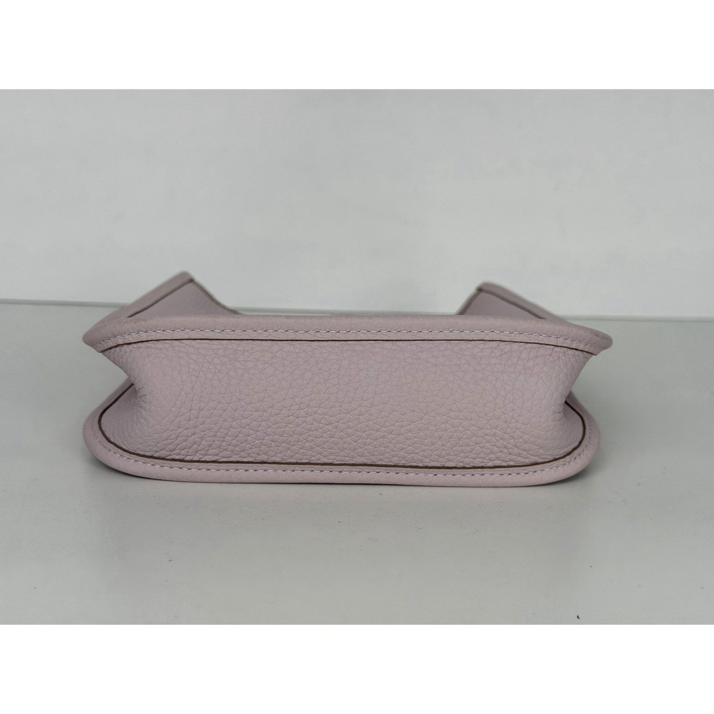 Hermes Evelyne TPM 16 Bag in Mauve Pale Clemence Leather 2024 C2