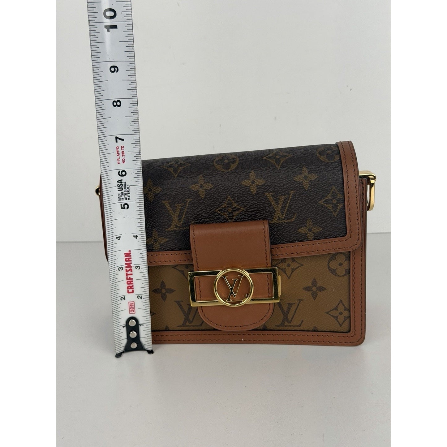 Louis Vuitton Dauphine Shoulder Bag Mini in Reverse Monogram Canvas NFC C-1