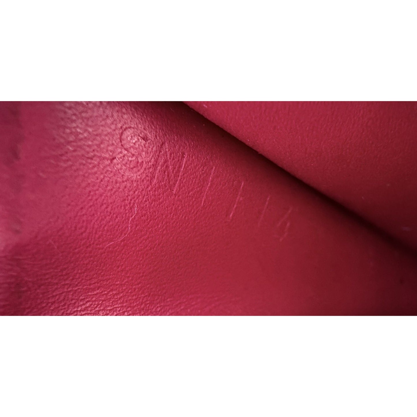 Louis Vuitton Pochette Cles NM Coin Purse in Rose Indien Monogram Vernis 2014
