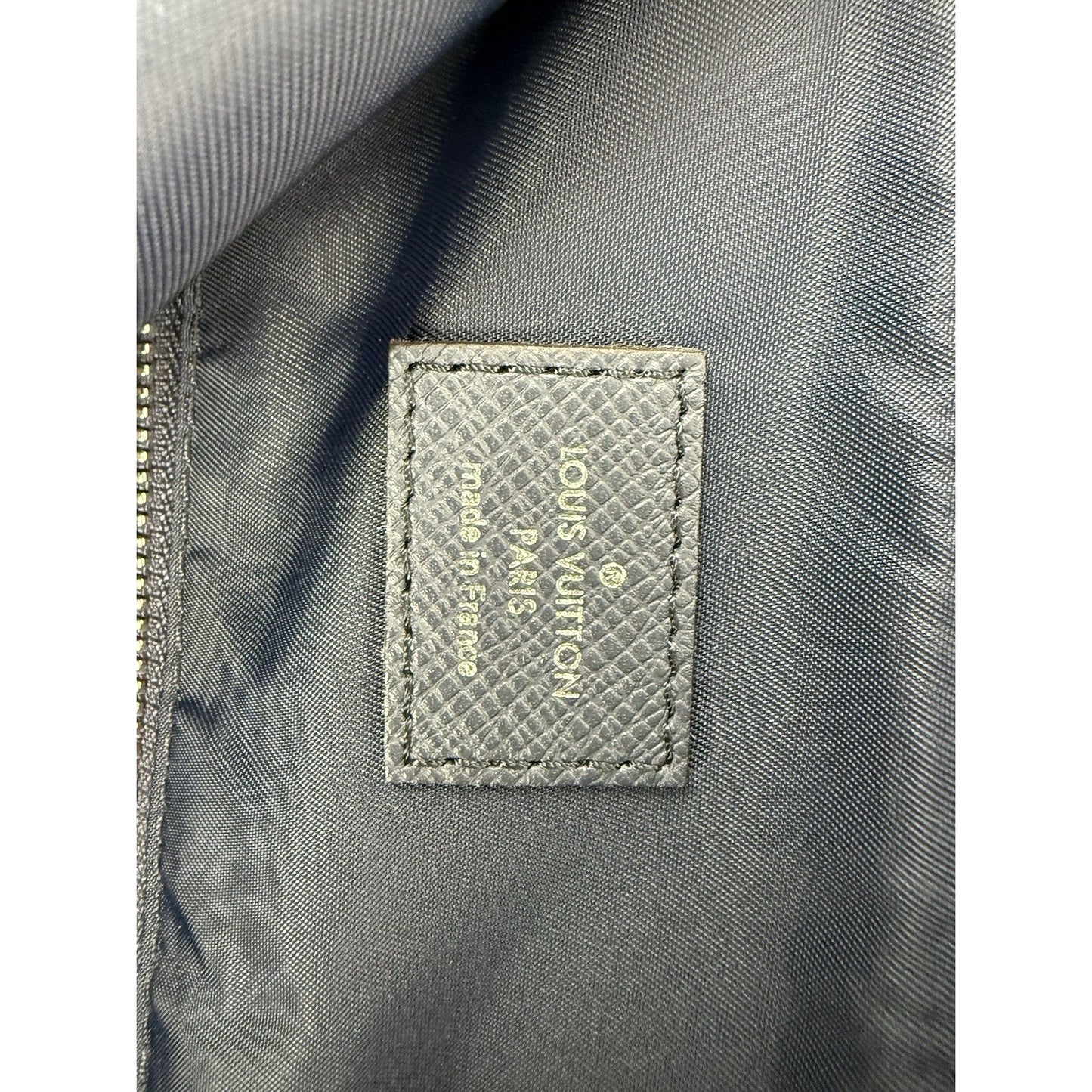 Louis Vuitton Damier Taiga Match Point Backpack White & Navy