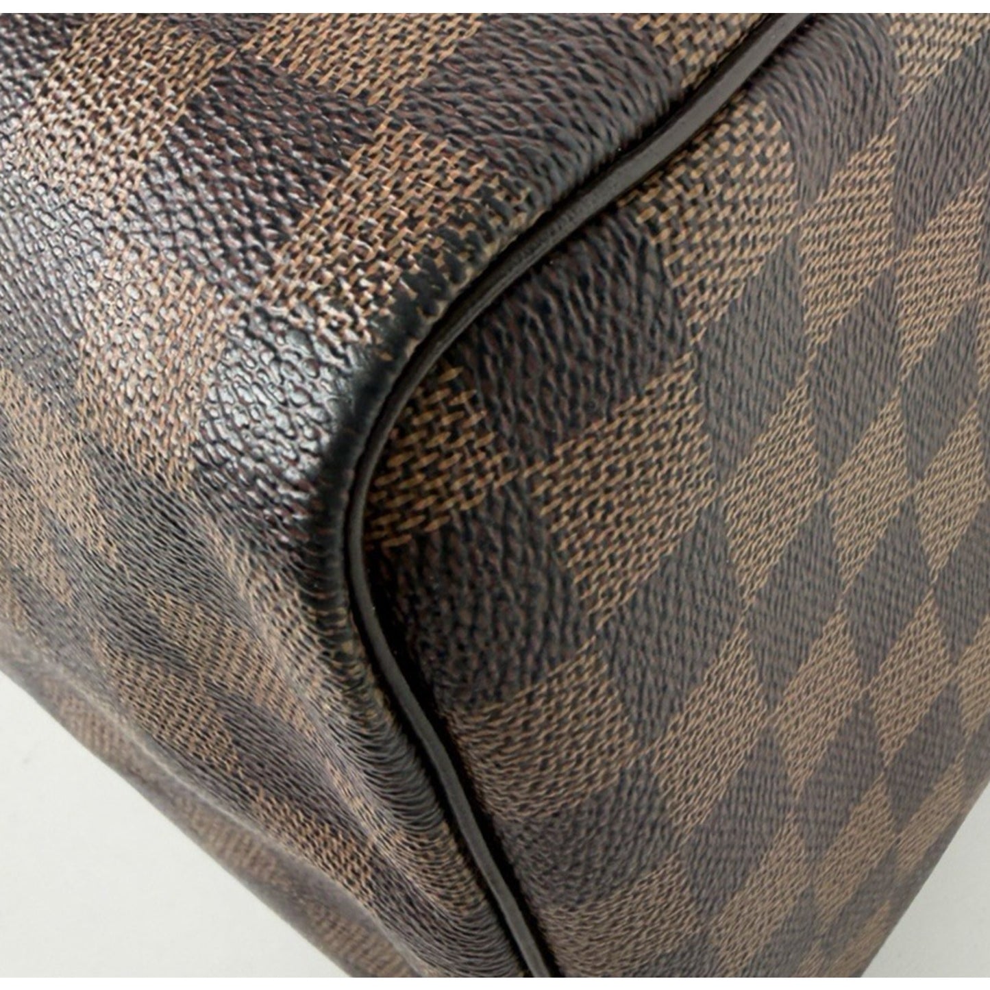 Louis Vuitton Speedy 30 Bag in Damier Ebene Coated Canvas 2012 B9