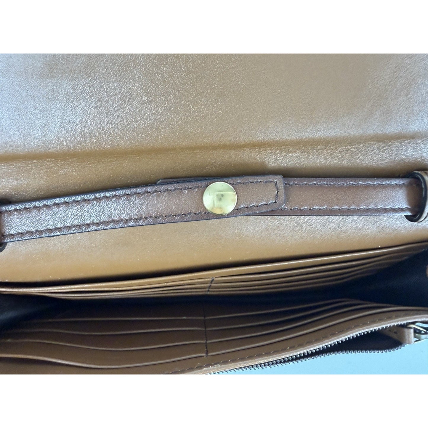Gucci Lady Web GG Canvas Convertible Wallet Bag in GG Canvas with Leather S15