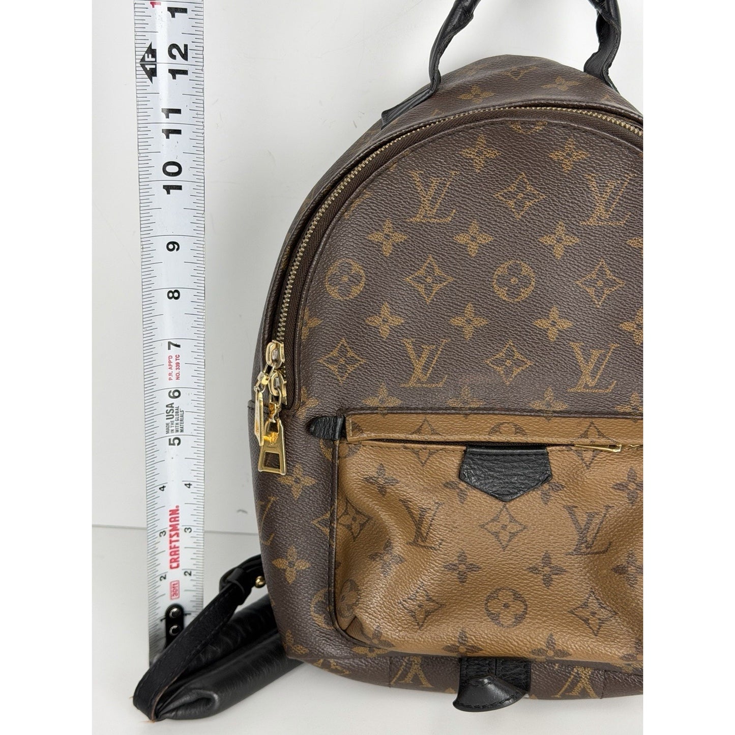 Louis Vuitton Palm Springs Reverse Monogram Backpack PM Coated Canvas 2019 S09