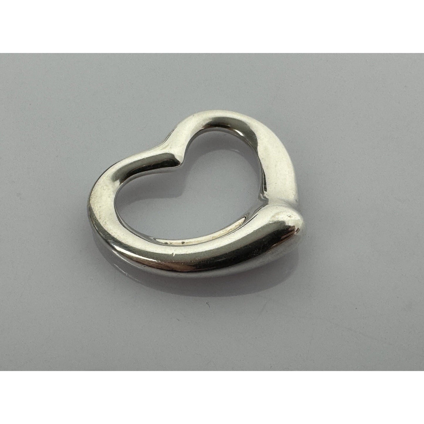 Tiffany & Co. Open Heart Pendant – Sterling Silver